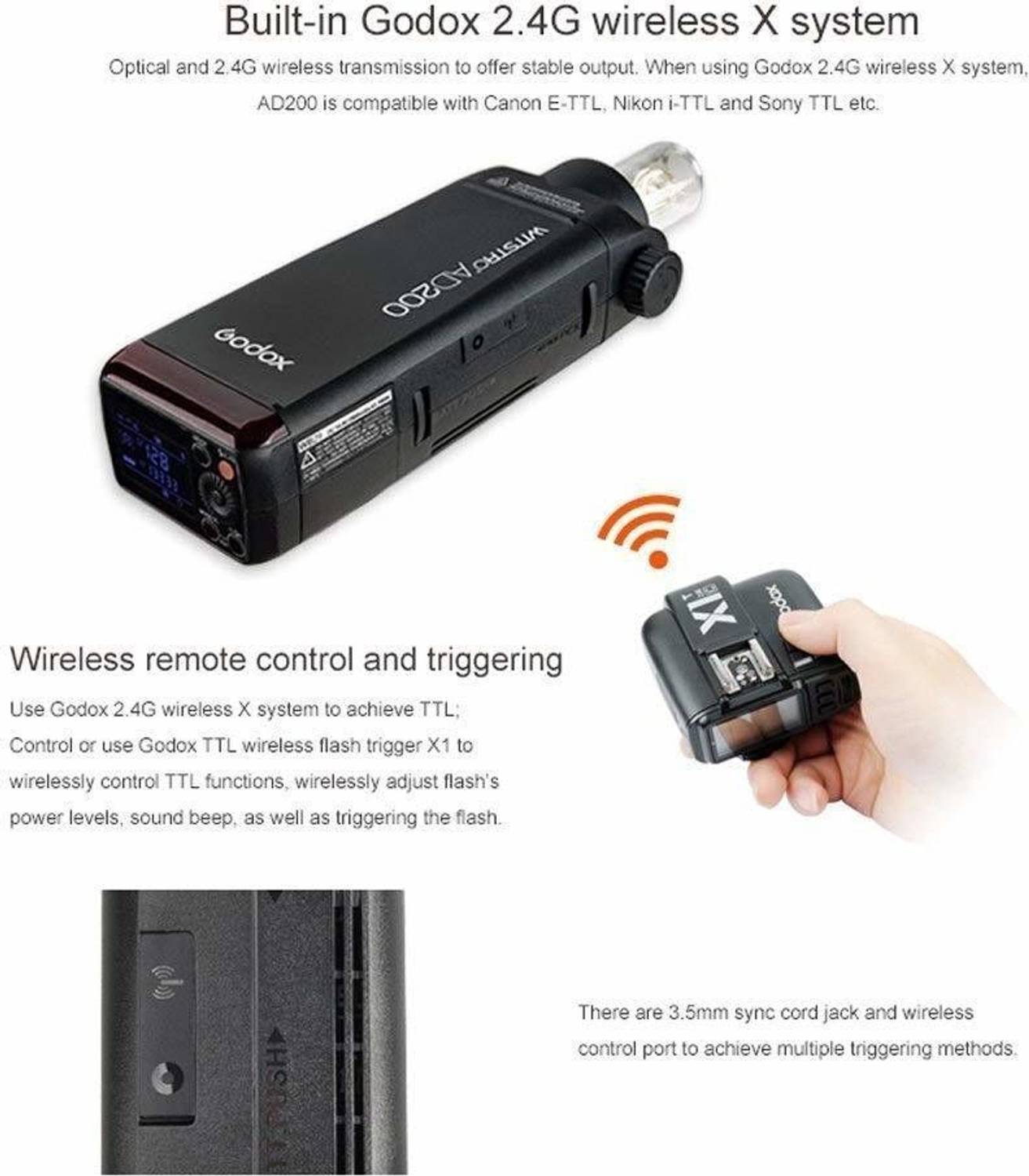 GODOX AD 200 Flash - GODOX : Flipkart.com