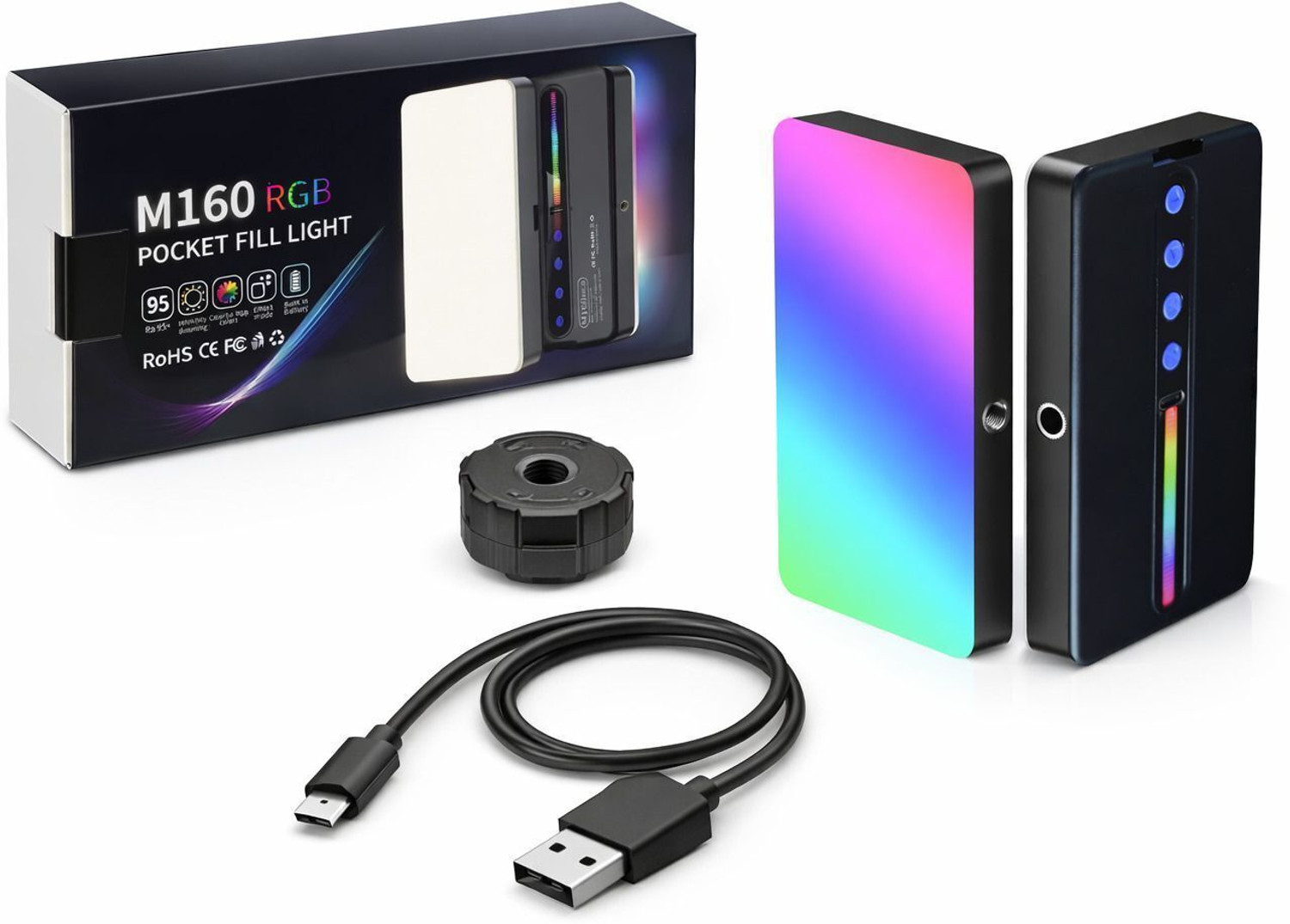 Image of ennix Full Color RGB+ CCT Lights Videography, Photography Flash