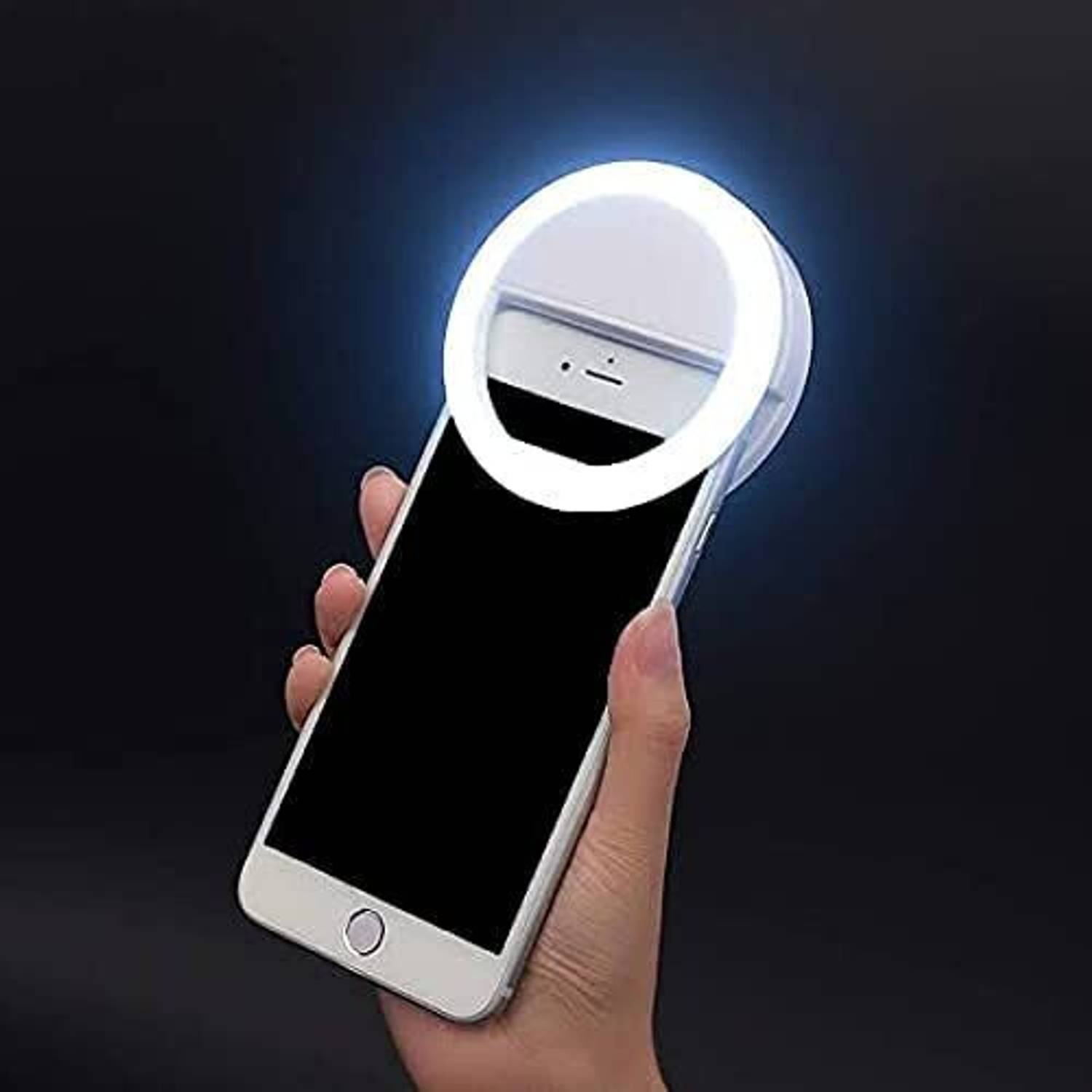 HIFY Mini Clip on Selfie Ring Light 36 LED White - Image 1