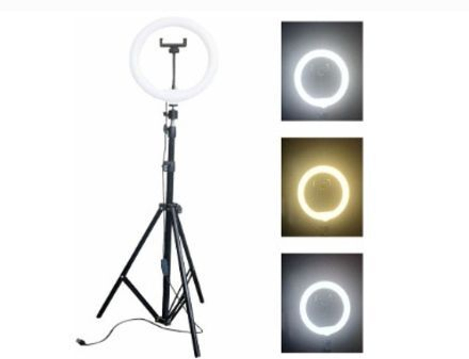 Image of BONTECH Ring Light 10 feet with stand Ring Flash