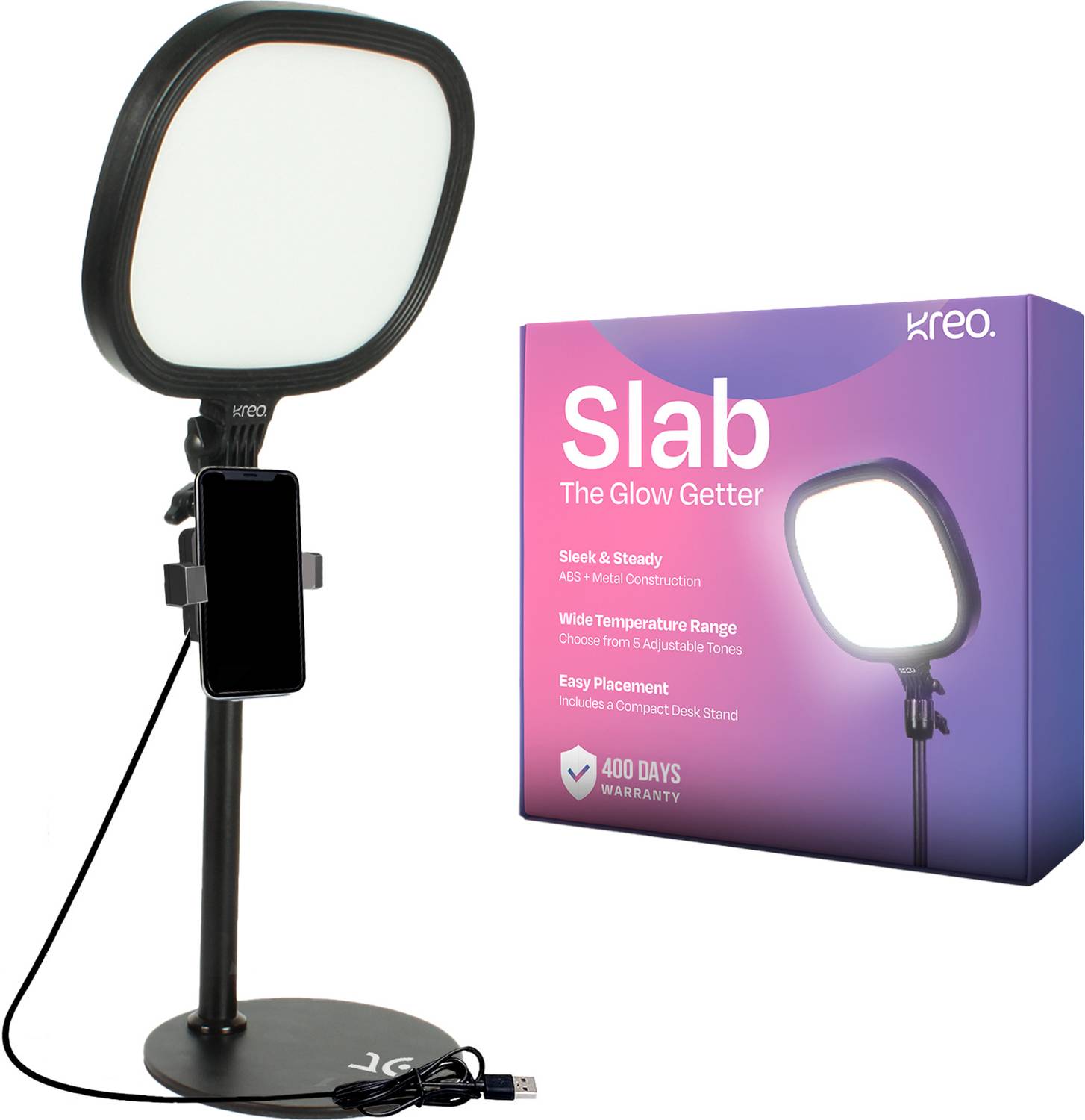 Kreo Slab Fill Light with Stand - Image 1