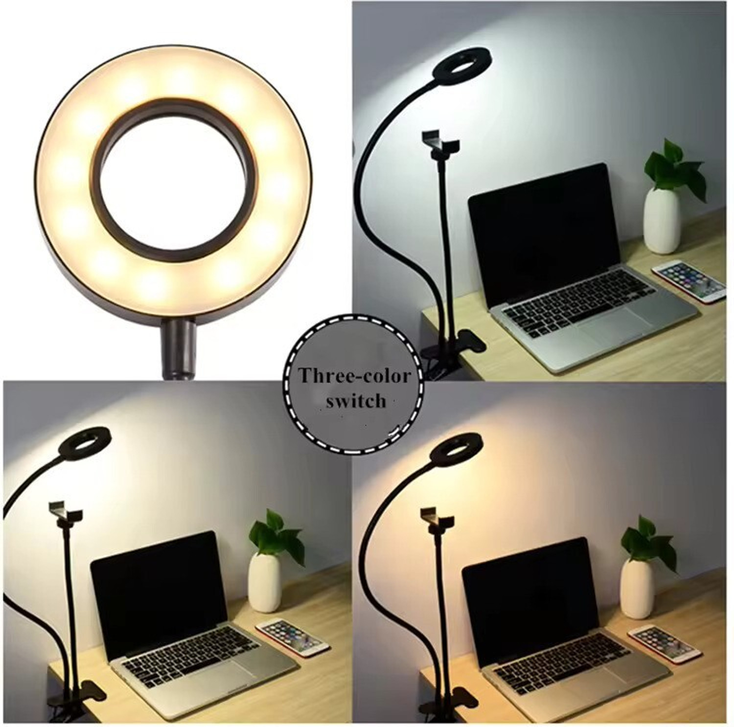 Image of PICPRO Professional Live Stream LED Light Ring Flash