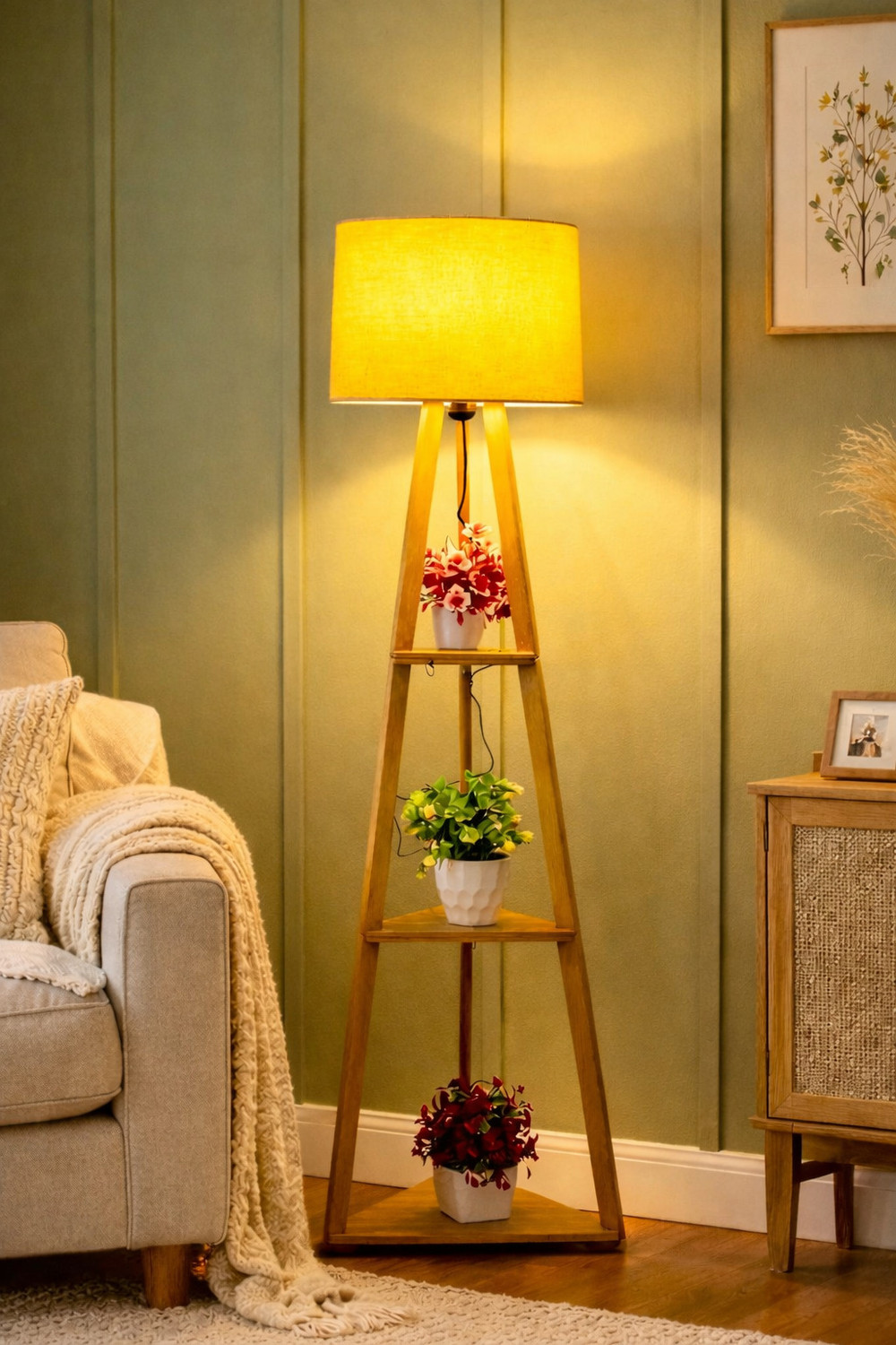 Image of nautical overseas Tripod Floor lamp