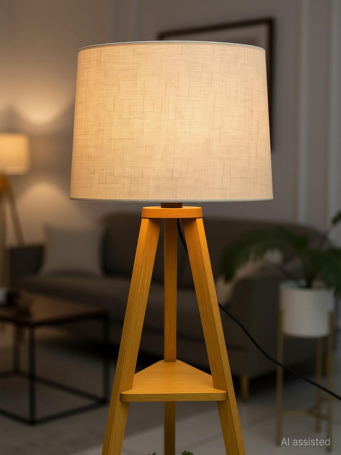 Image of R Handicraft Tripod Floor lamp