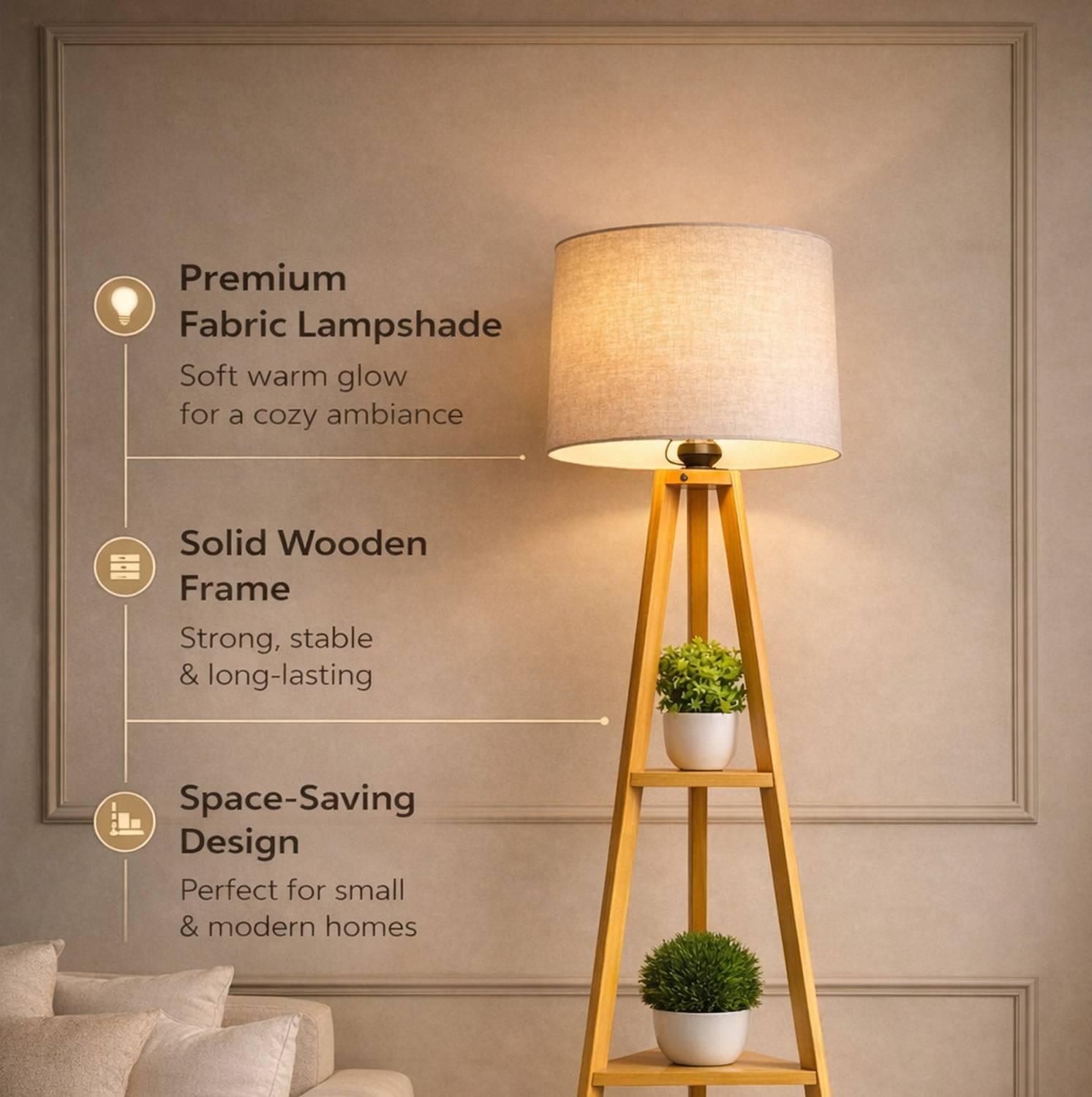 Hopdezyo Tripod Floor Lamp - Image 3
