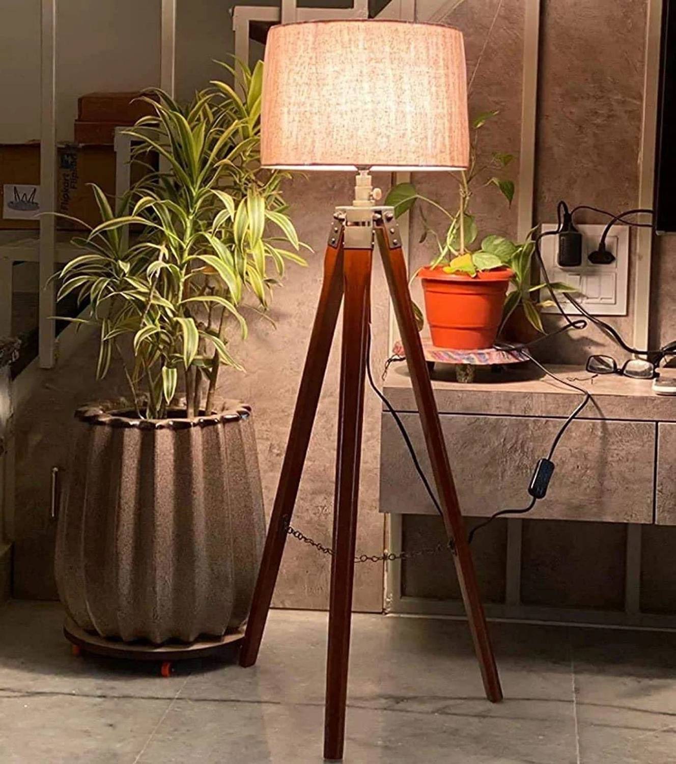 FEIXE Tripod Floor lamp Price in India - Buy FEIXE Tripod Floor