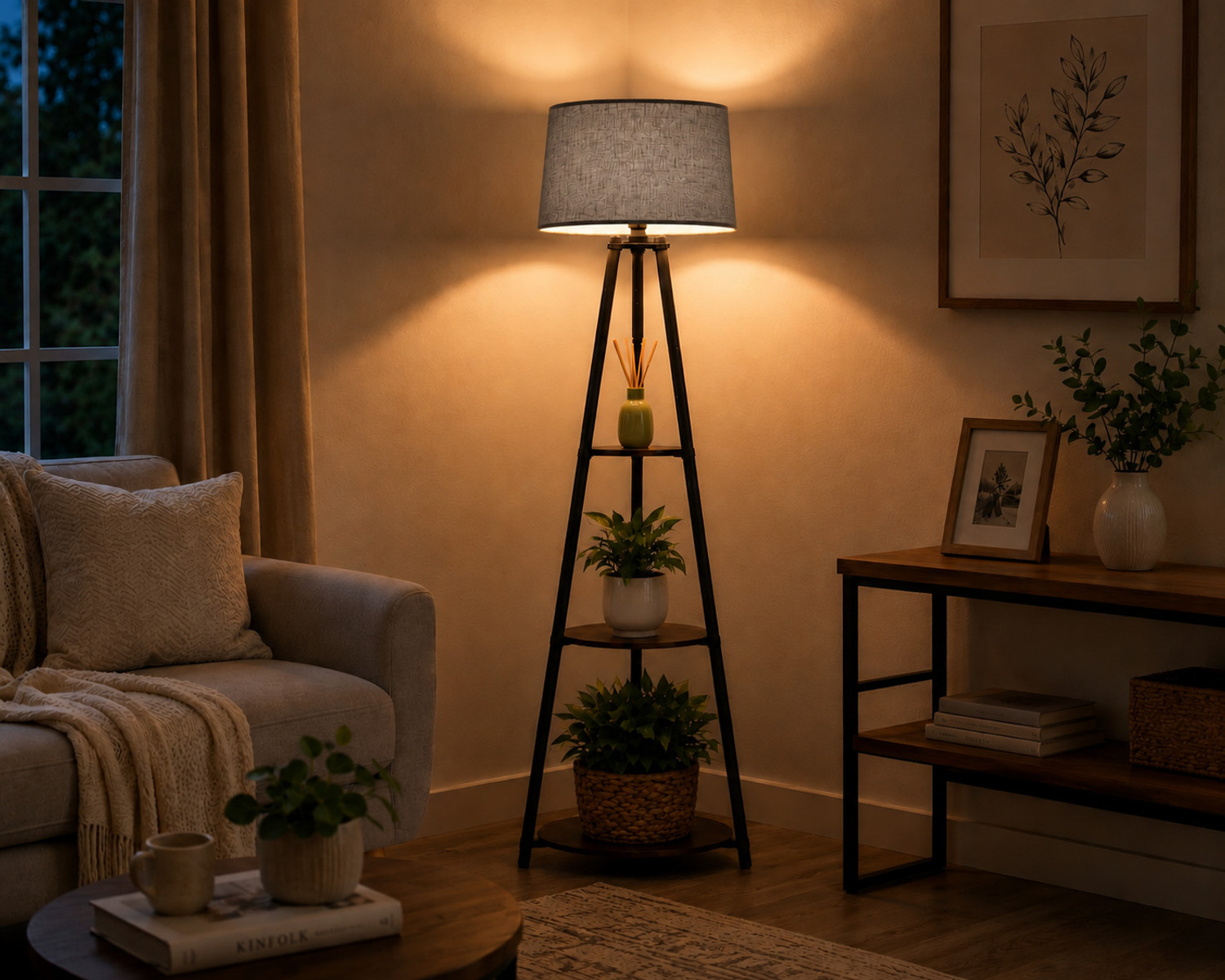 Image of Hopdezyo Tripod Floor lamp