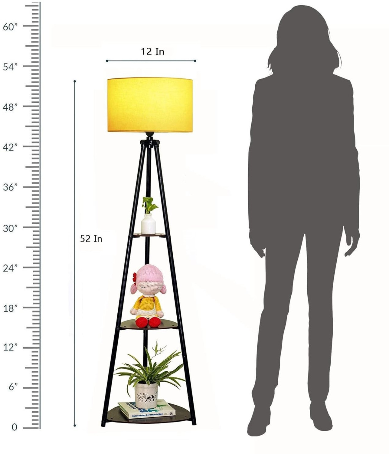 Image of untiedcraft Tripod Floor lamp