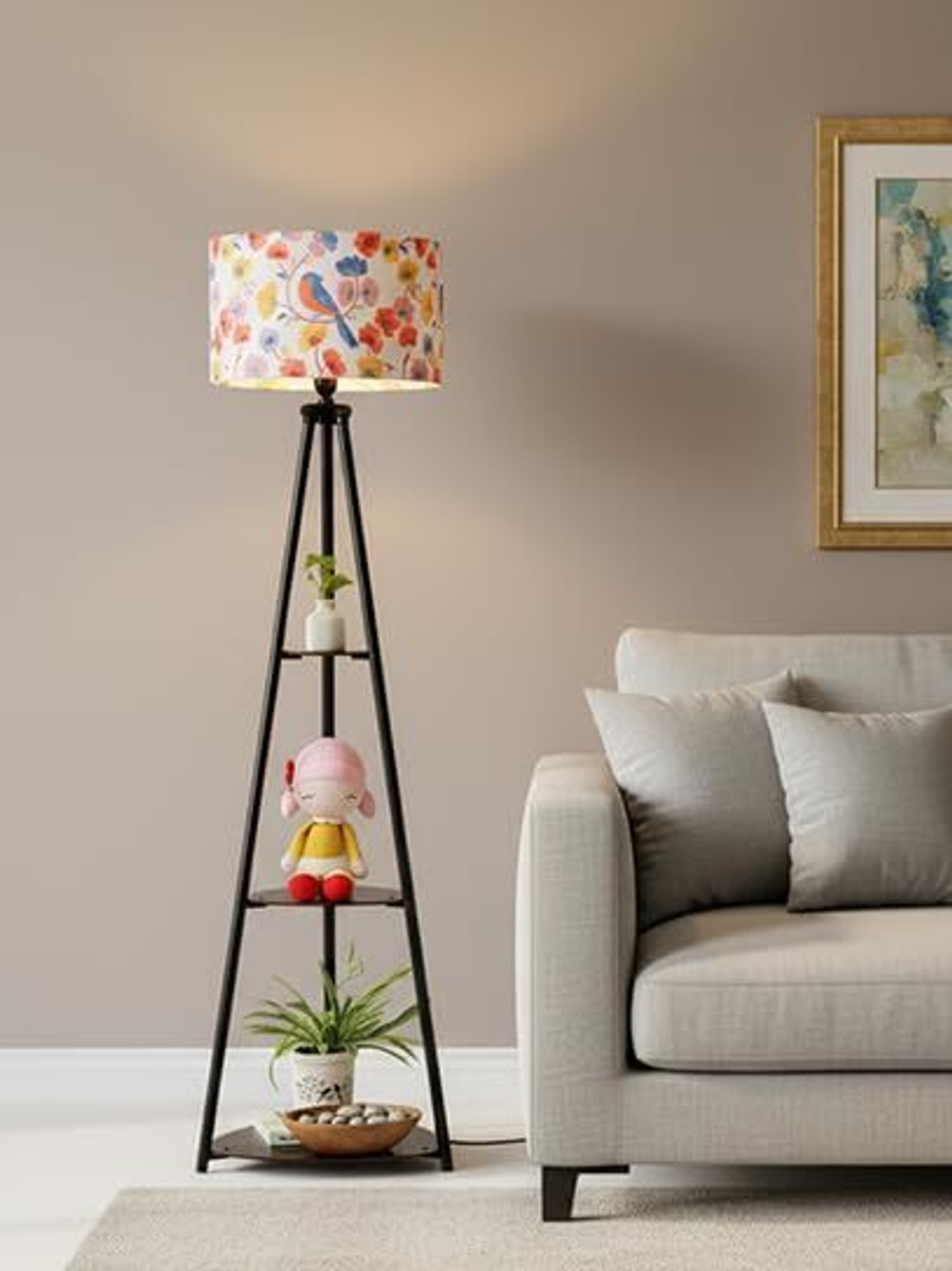 Image of untiedcraft Tripod Floor lamp