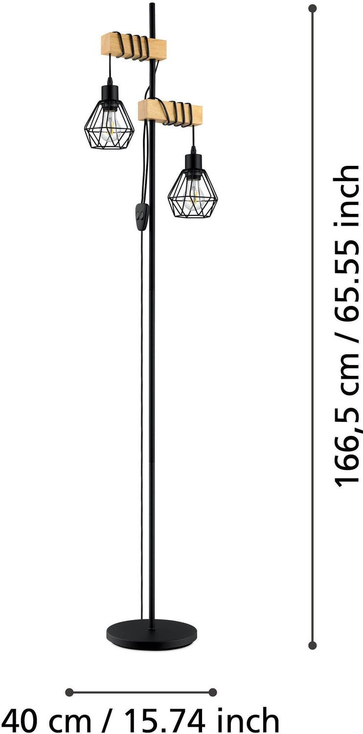 Image of Eglo Tree Floor Lamp