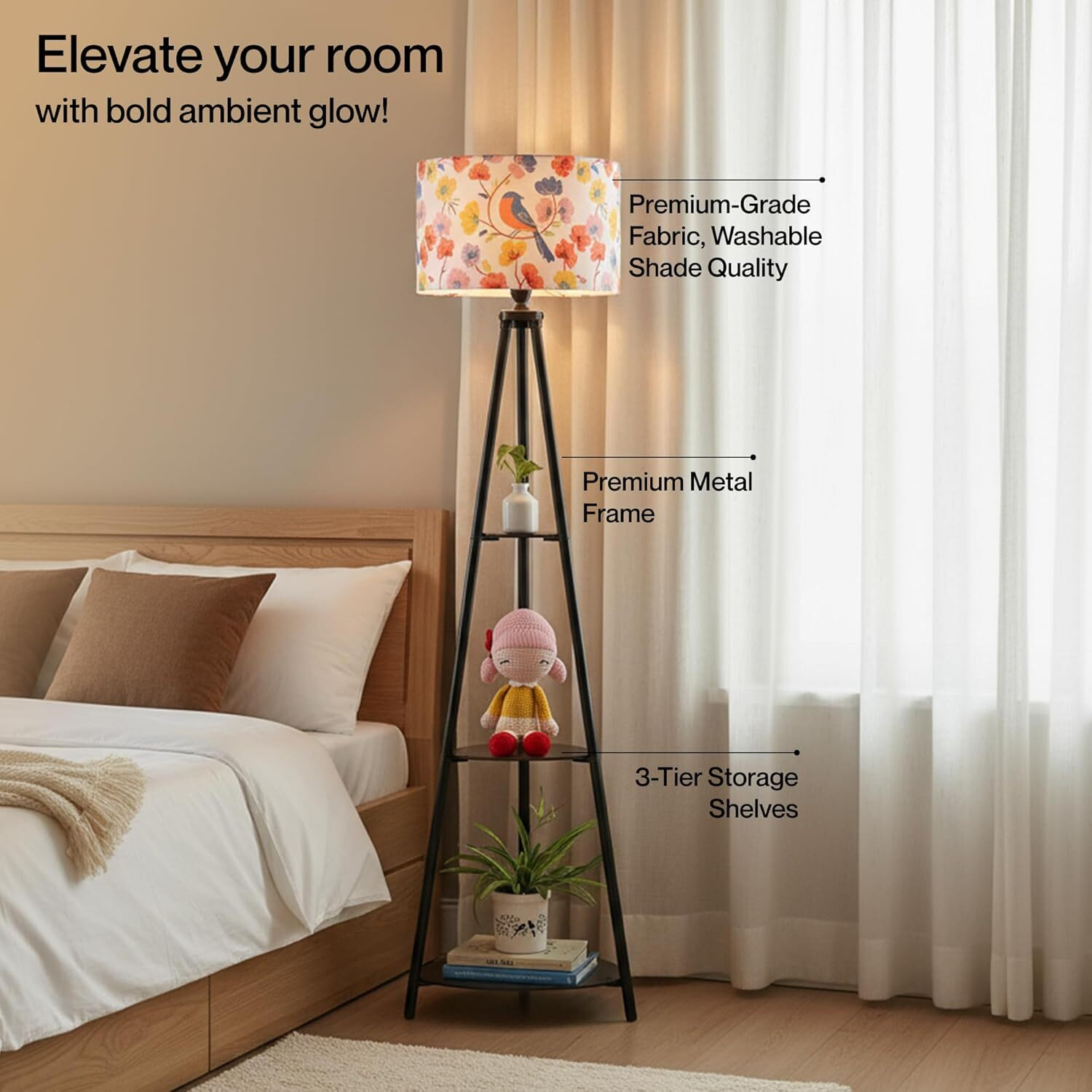 Image of untiedcraft Tripod Floor lamp