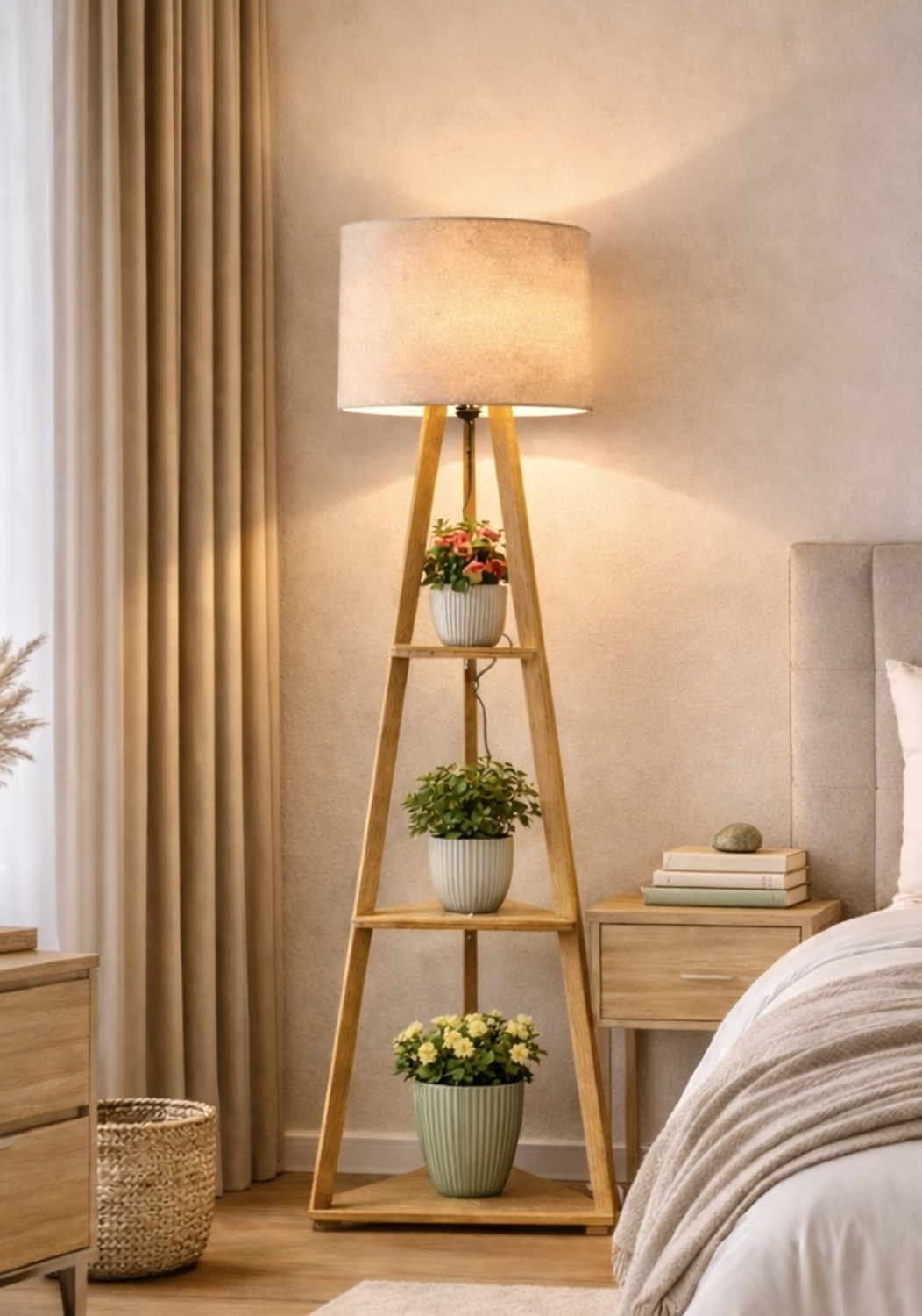 Image of nautical overseas Tripod Floor lamp