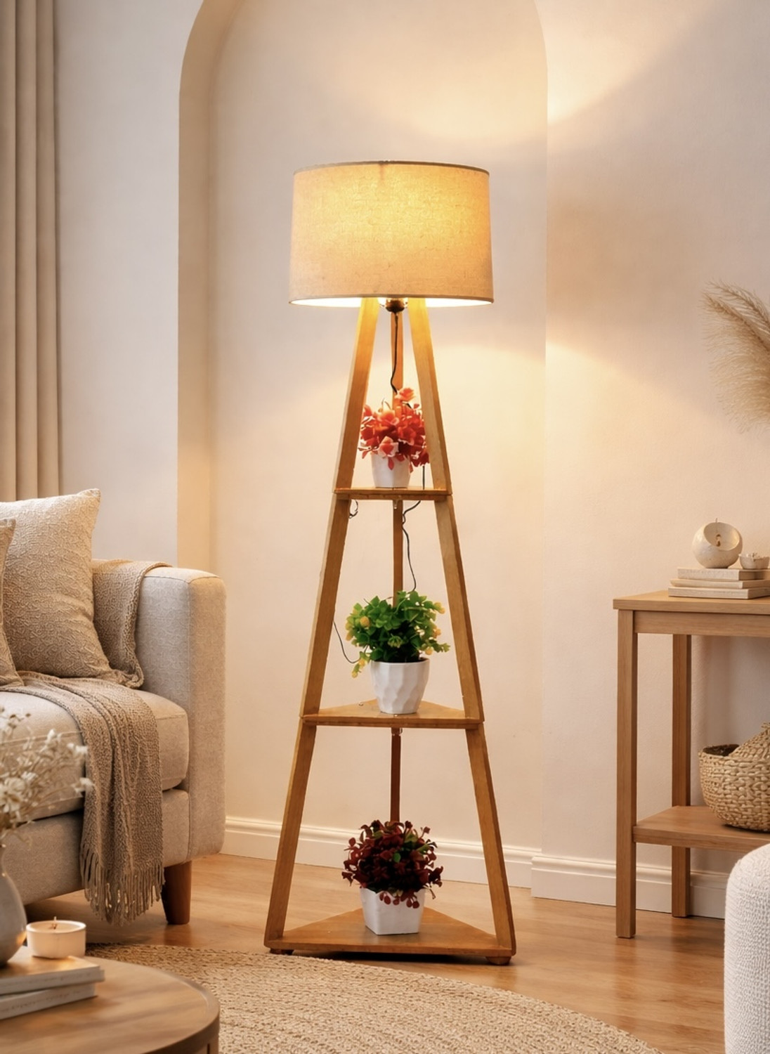 Image of nautical overseas Tripod Floor lamp