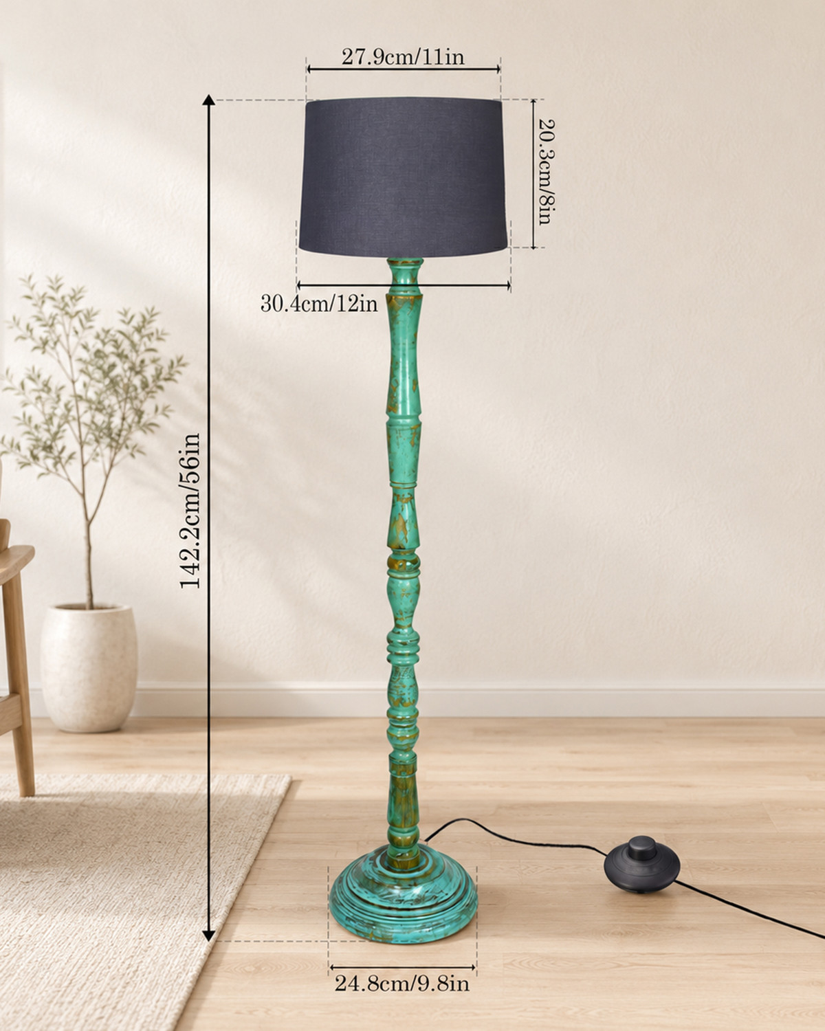 Image of Homesake Candelabra Floor Lamp