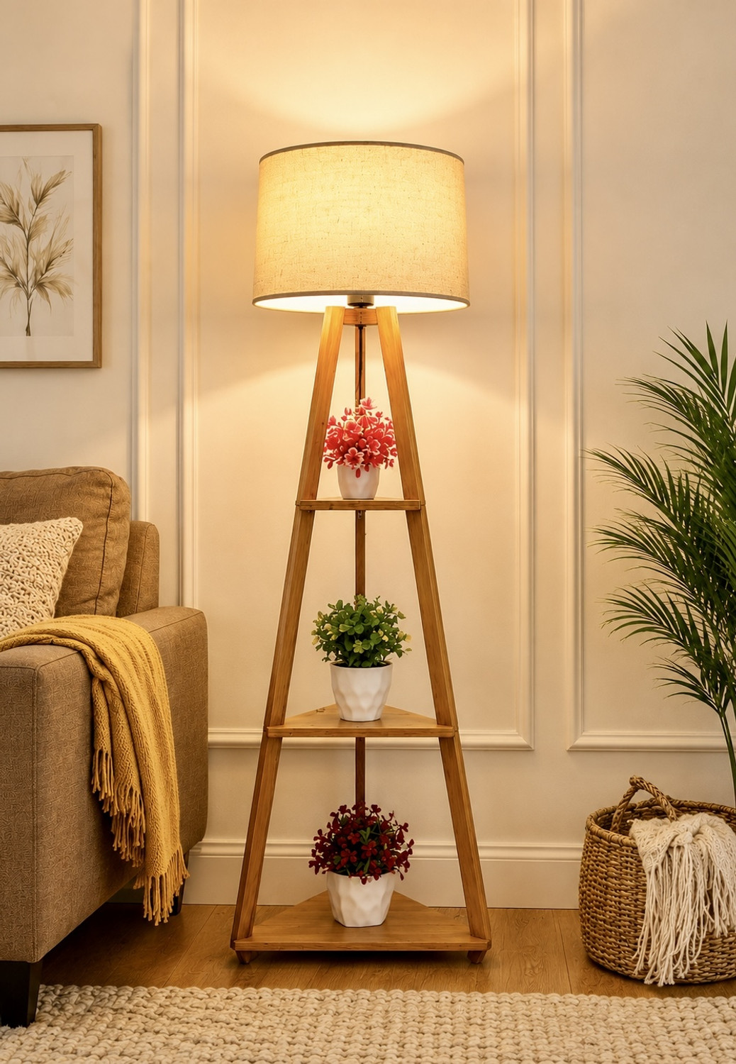 Image of nautical overseas Tripod Floor lamp