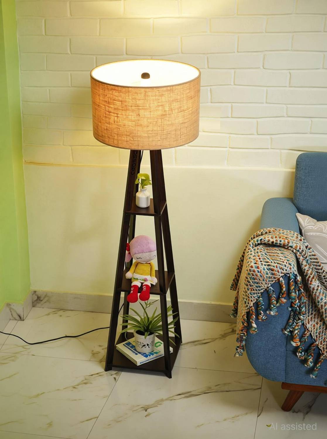Flipkart Perfect Homes Tripod Floor lamp