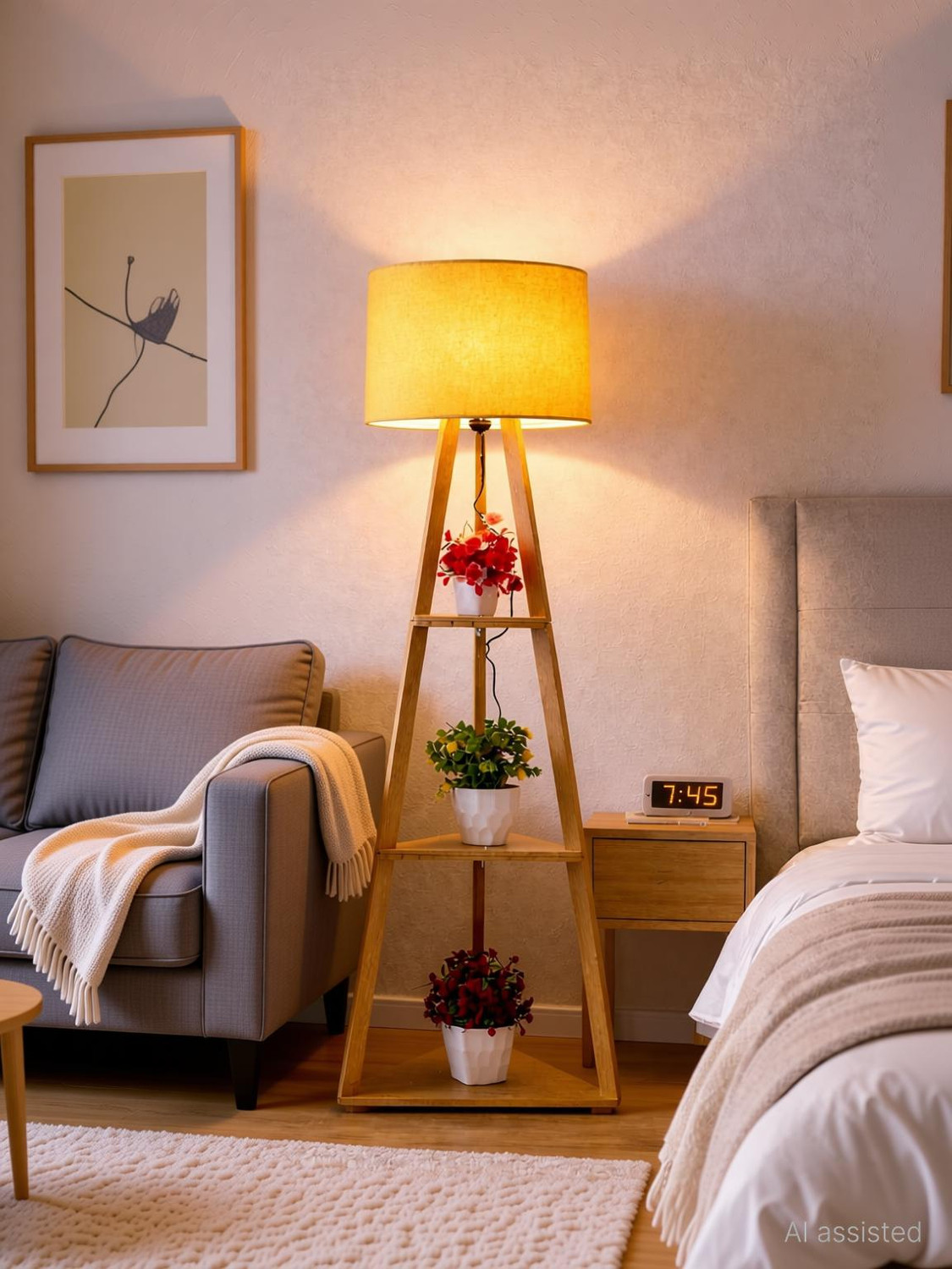 Image of nautical overseas Tripod Floor lamp