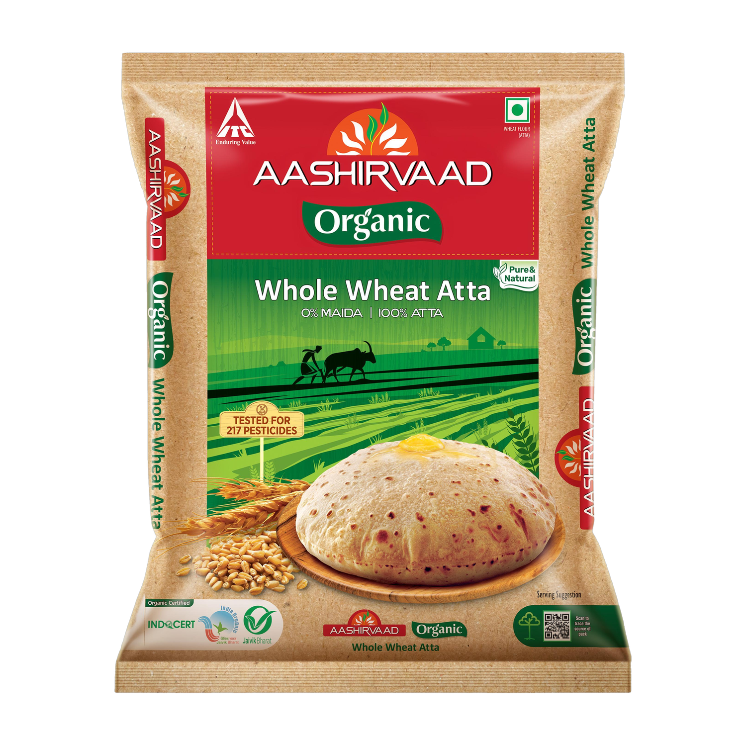AASHIRVAAD Organic Whole Wheat Atta
