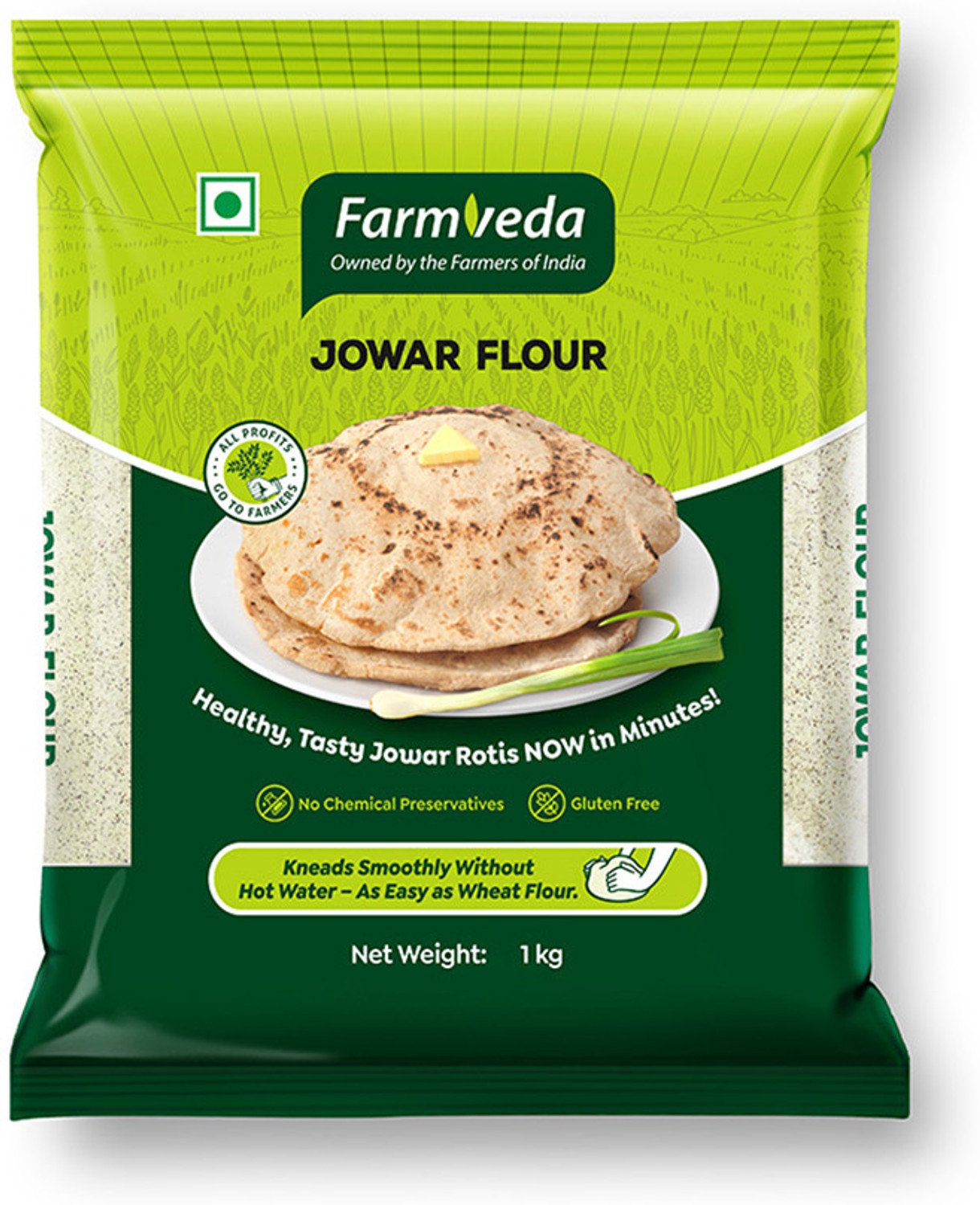 Image of farmveda Jowar (Sorghum) Flour