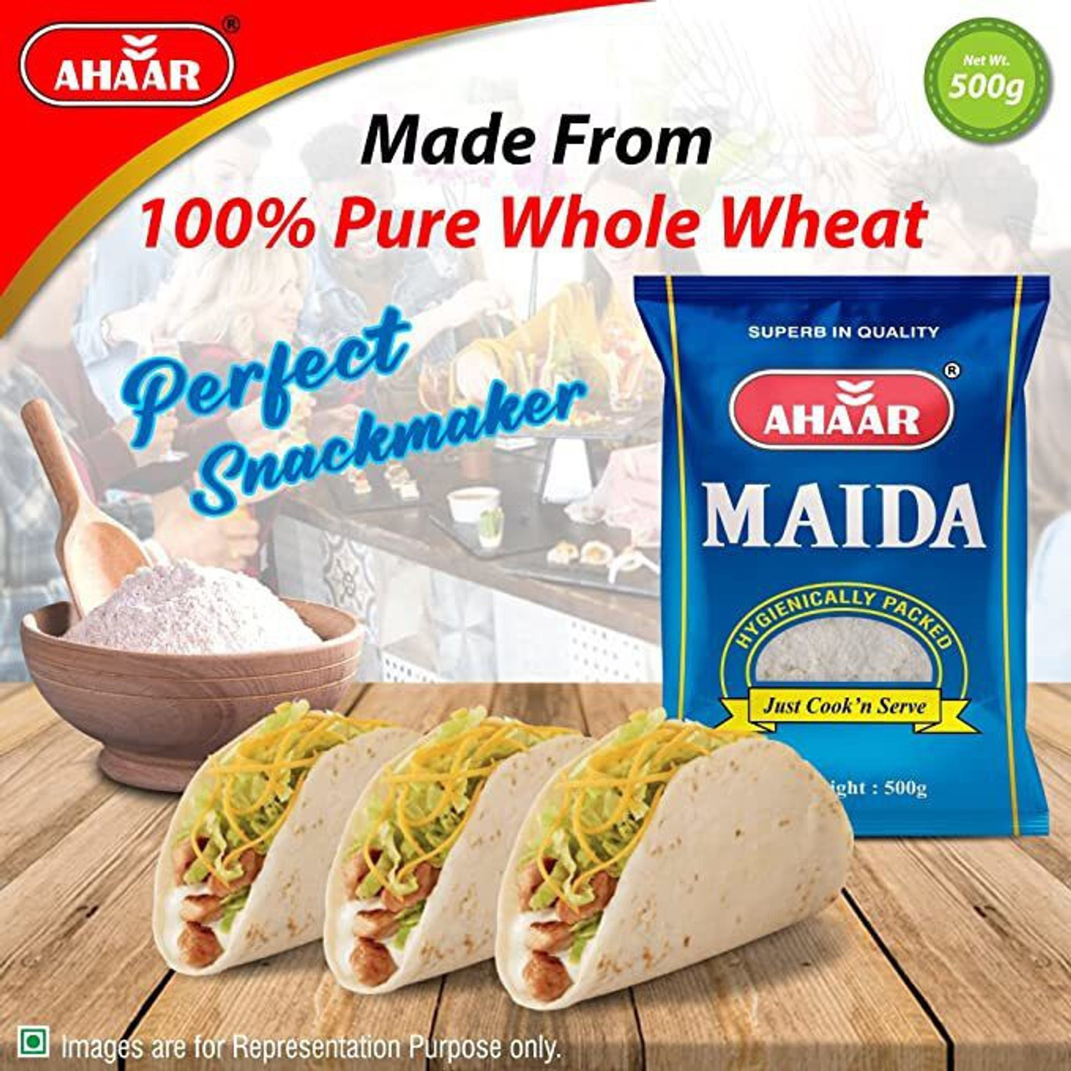 Image of Ahaar Maida 500 Grams with High Protein