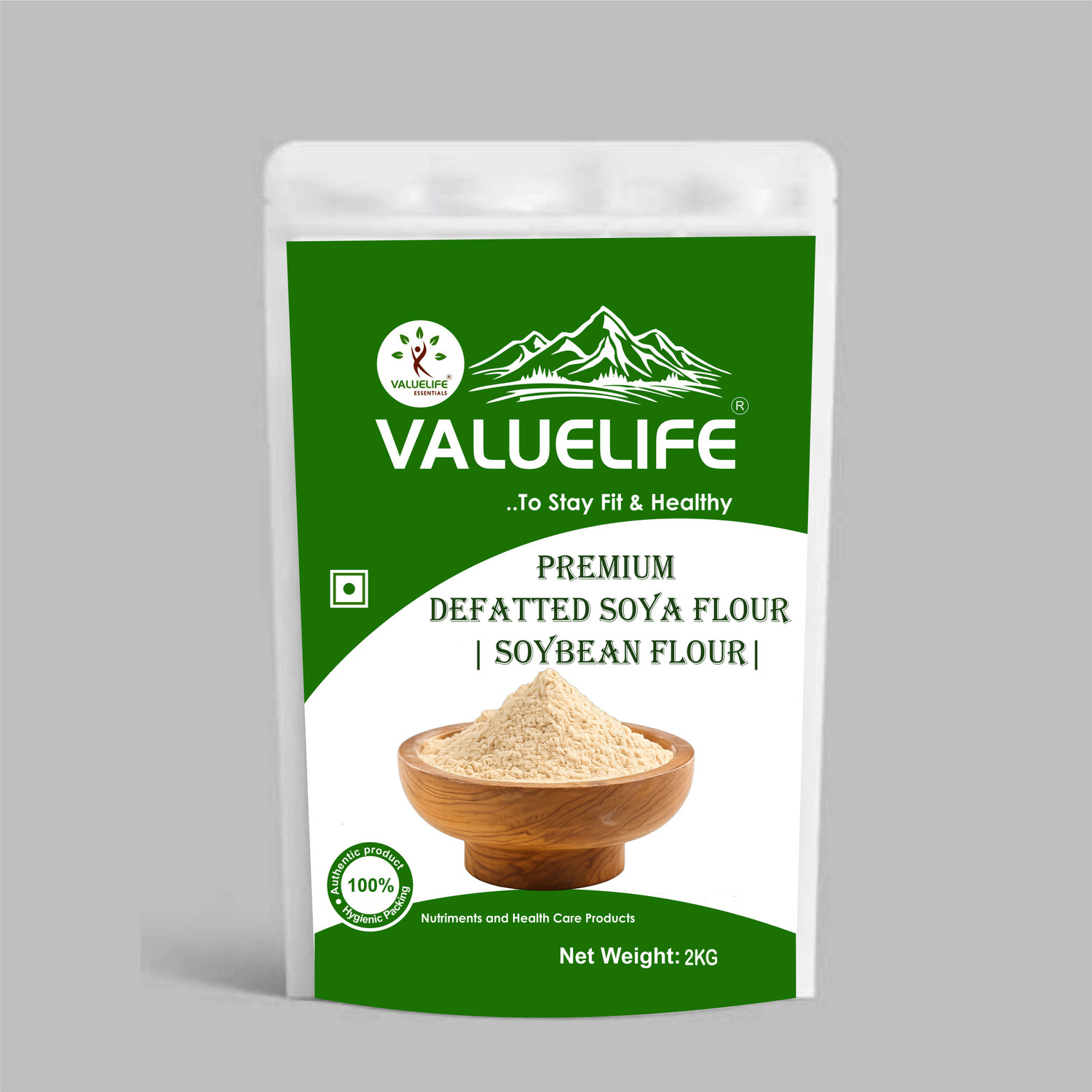 Image of Value Life Defatted Soya Flour (1990g)