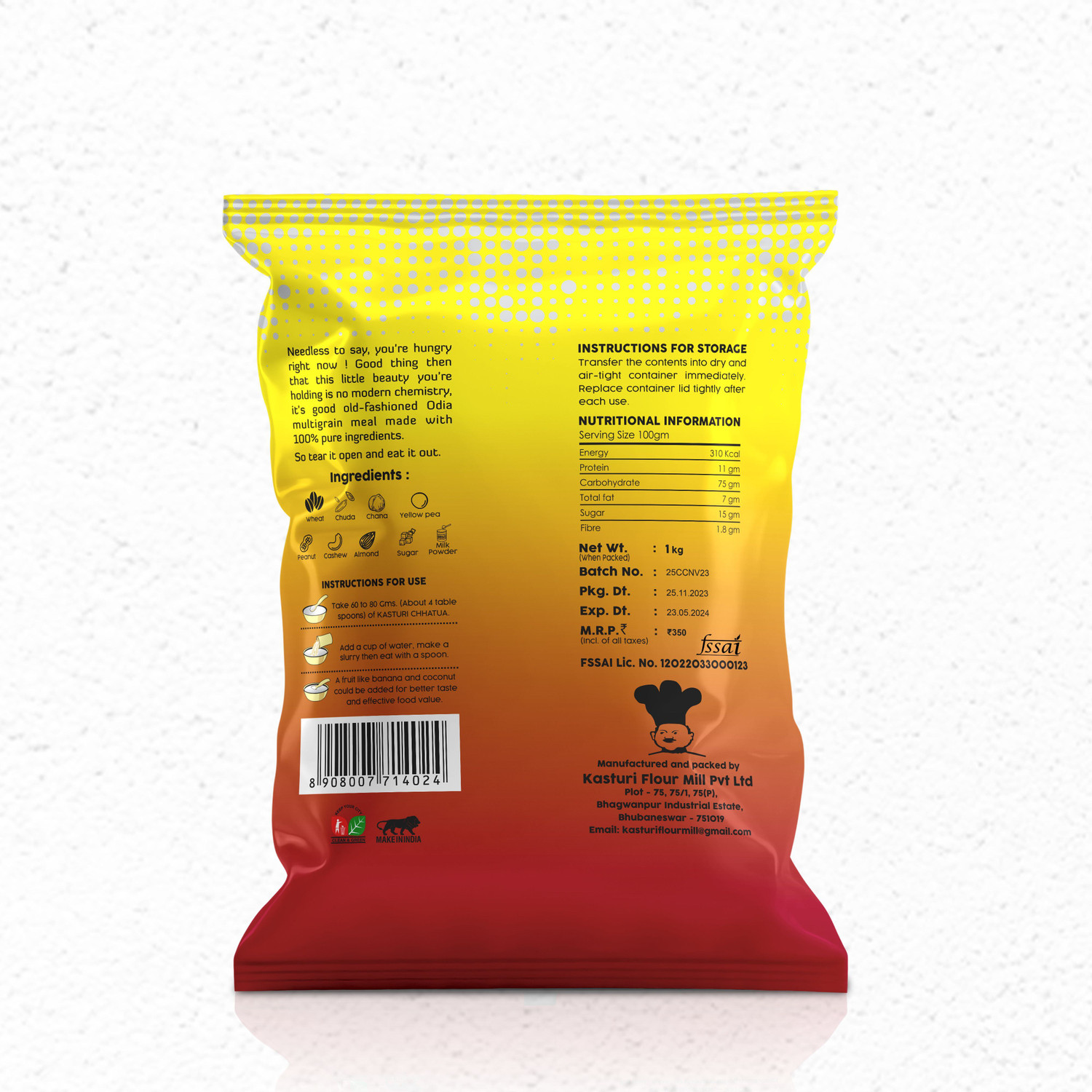 Image of Kasturi MIX CHHATUA 1kg pack