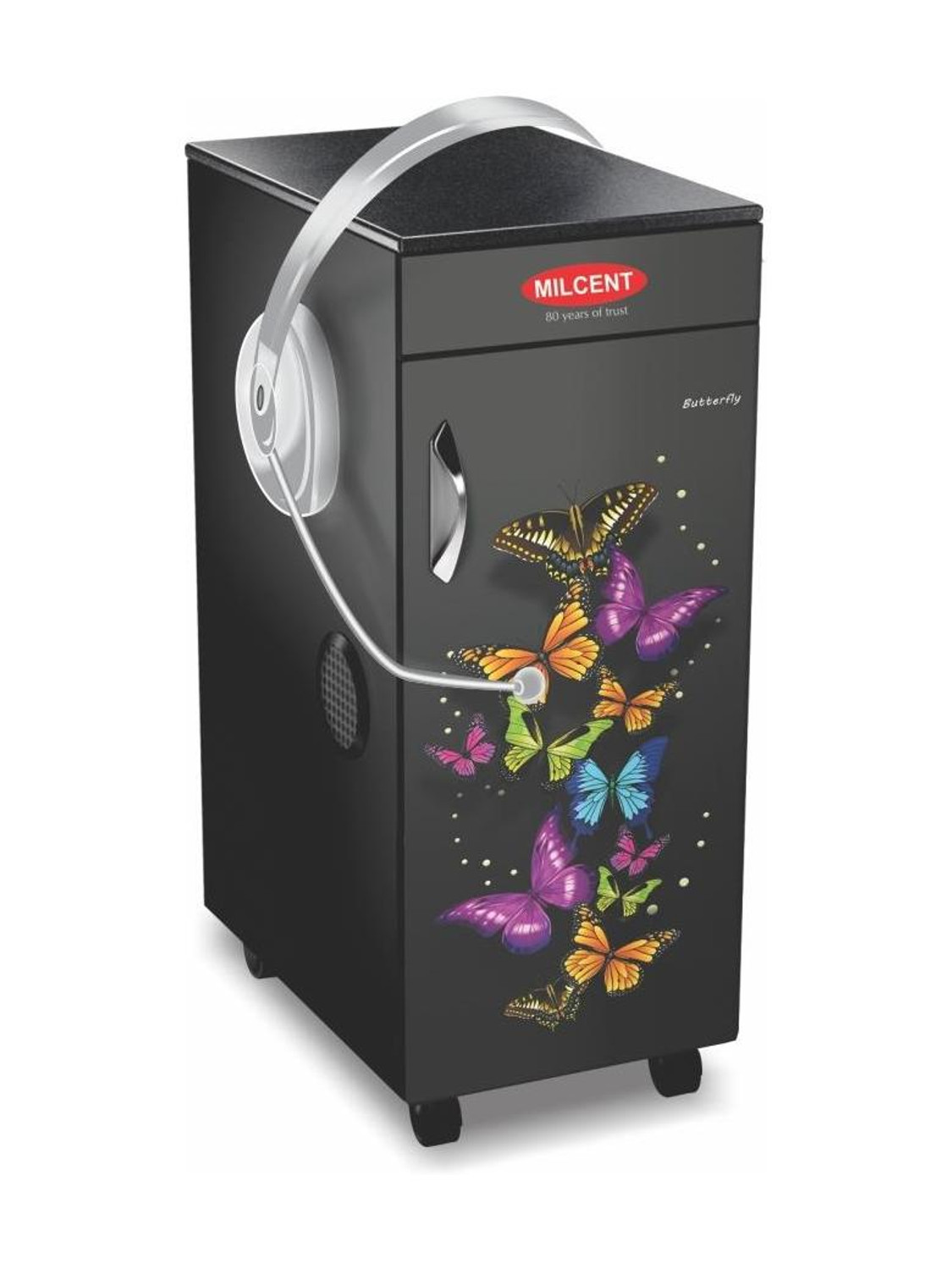 Image of MILCENT Stylo Plus VC Atta Chakki 1HP 6.5kg Vacuum Clean Butterfly Automatic Flour Mill Flourmill