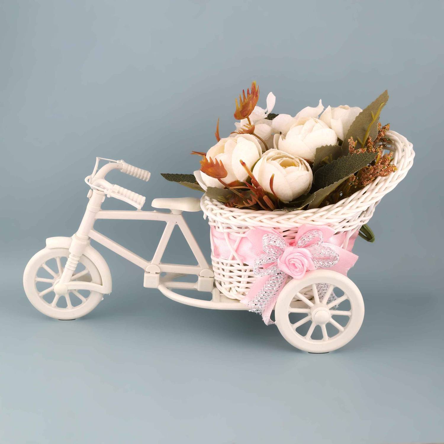 gcjewelery FB_01 Plastic Flower Basket (W: 13 cm x H: 7 cm x D: 5