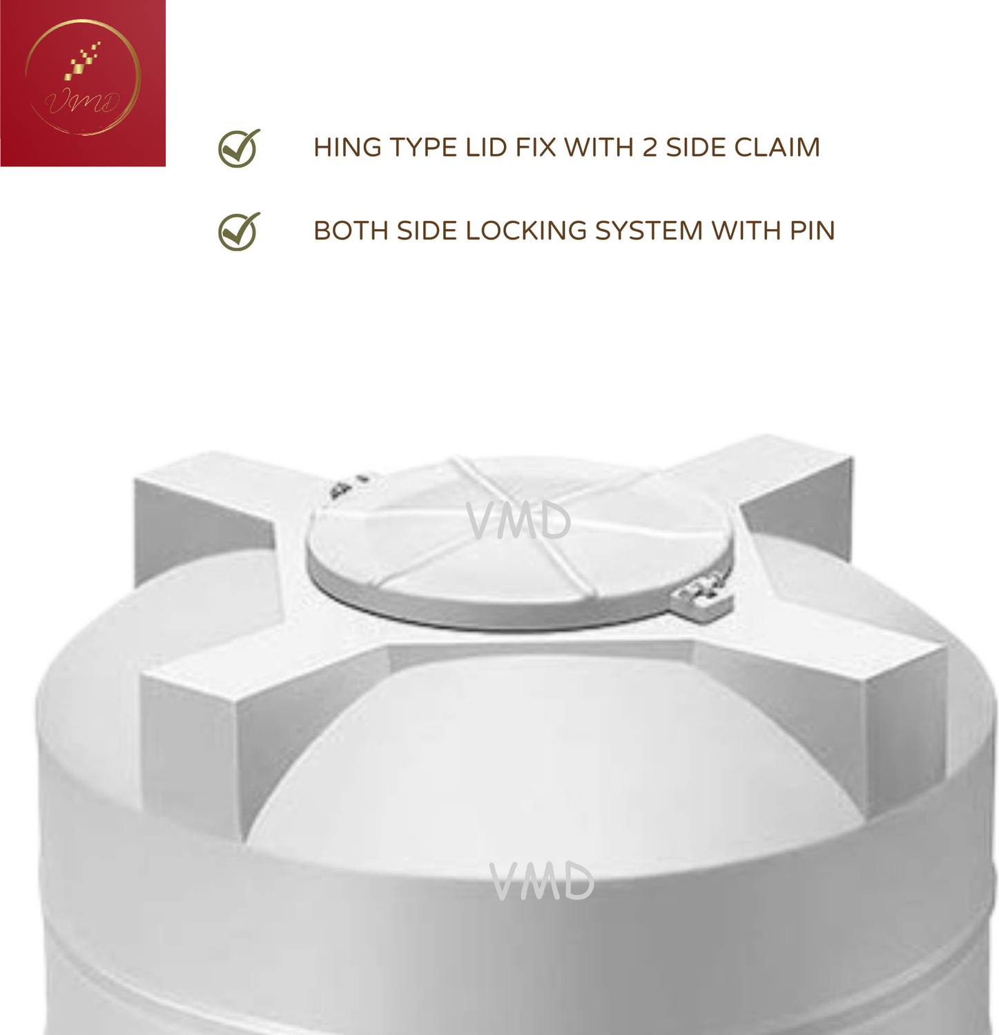 Vmd W1 2000 L Water Tank Price in India - Buy Vmd W1 2000 L Water