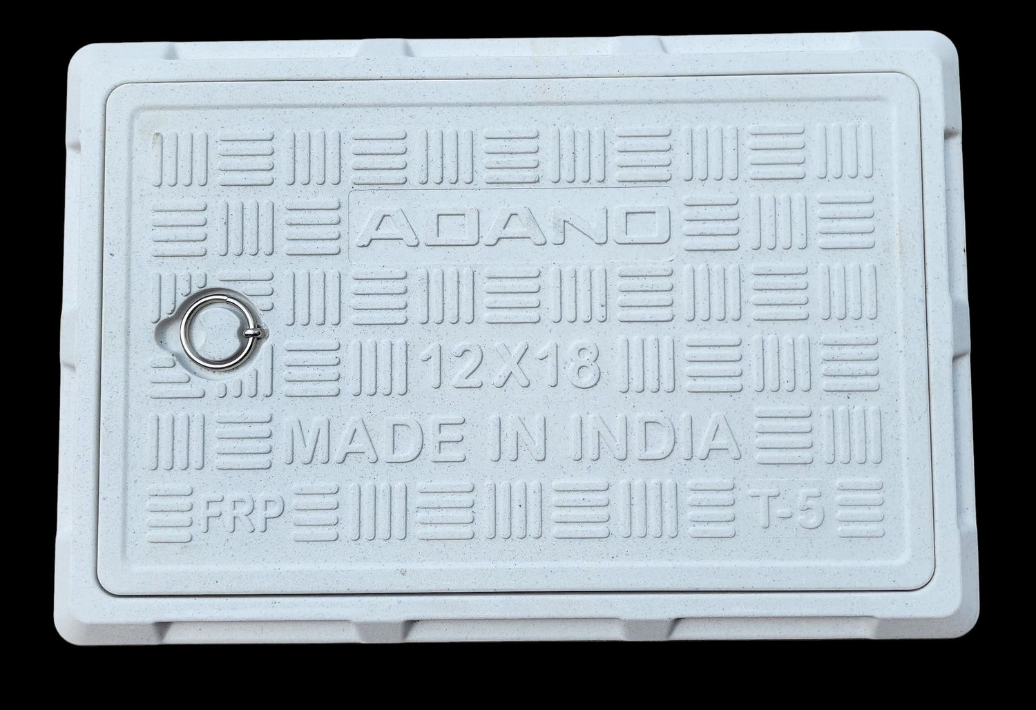 Image of adano HEAVY FRP MANHOLE COVER 12*18 INCH Flush Tank Lid
