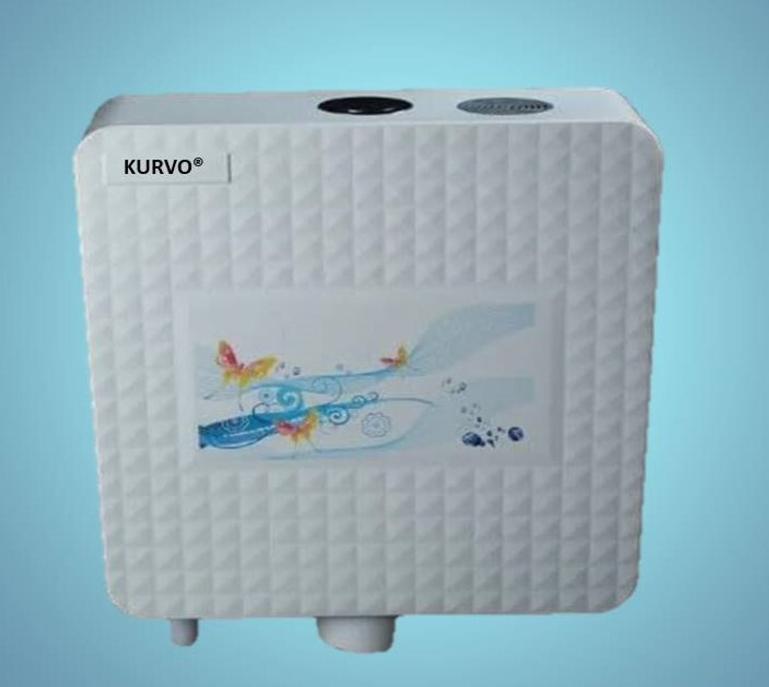 Image of Kurvo CS-201 Single Flush Tank (White 10 L)