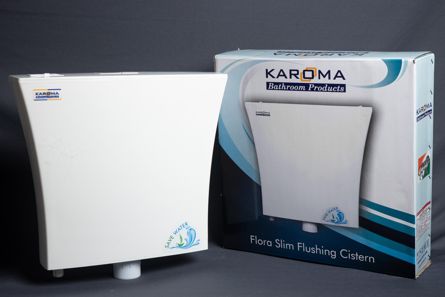 Image of KAROMA FLORA DUAL FLUSH TANK Dual Flush Tank