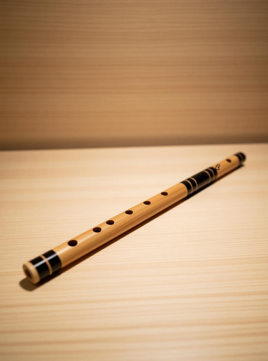Image of Sample G SCALE MIDDLE FLUTE 17 INCH SIZE 6 HOLES BANSURI FOR BEGINNERS Bamboo Flute