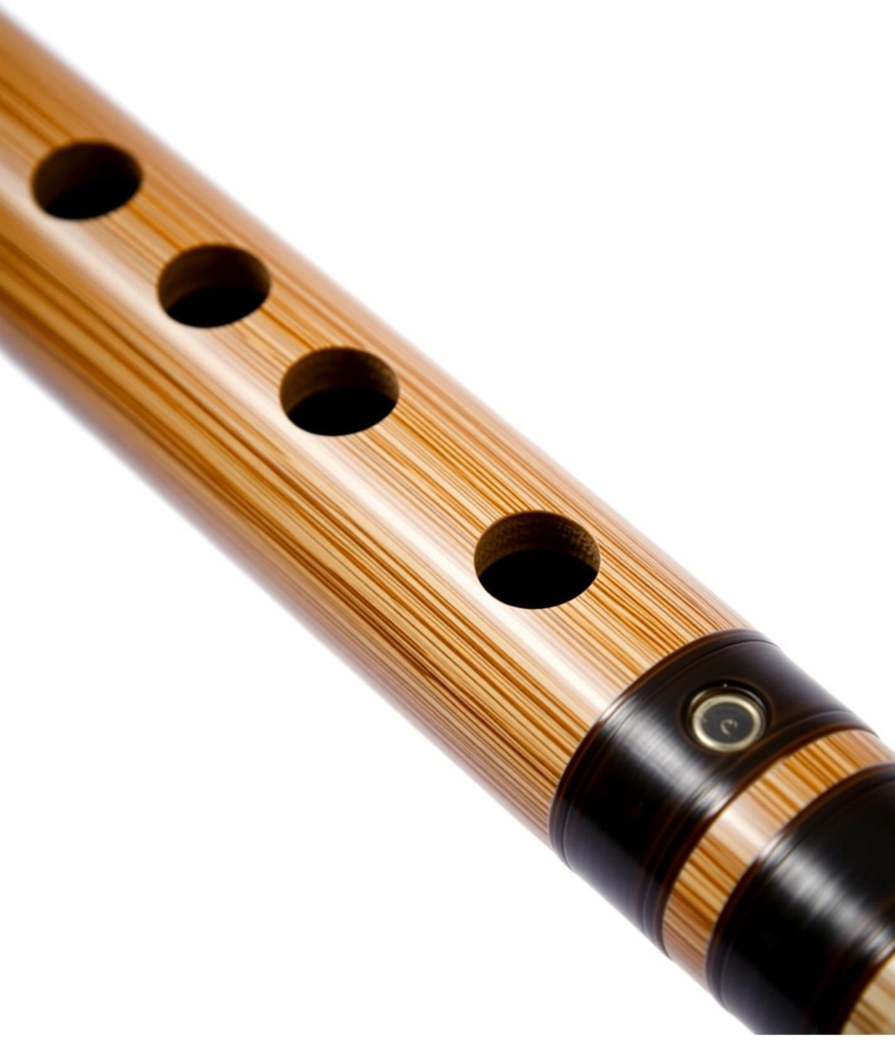 Image of Sample G SCALE MIDDLE FLUTE 17 INCH SIZE 6 HOLES BANSURI FOR BEGINNERS Bamboo Flute