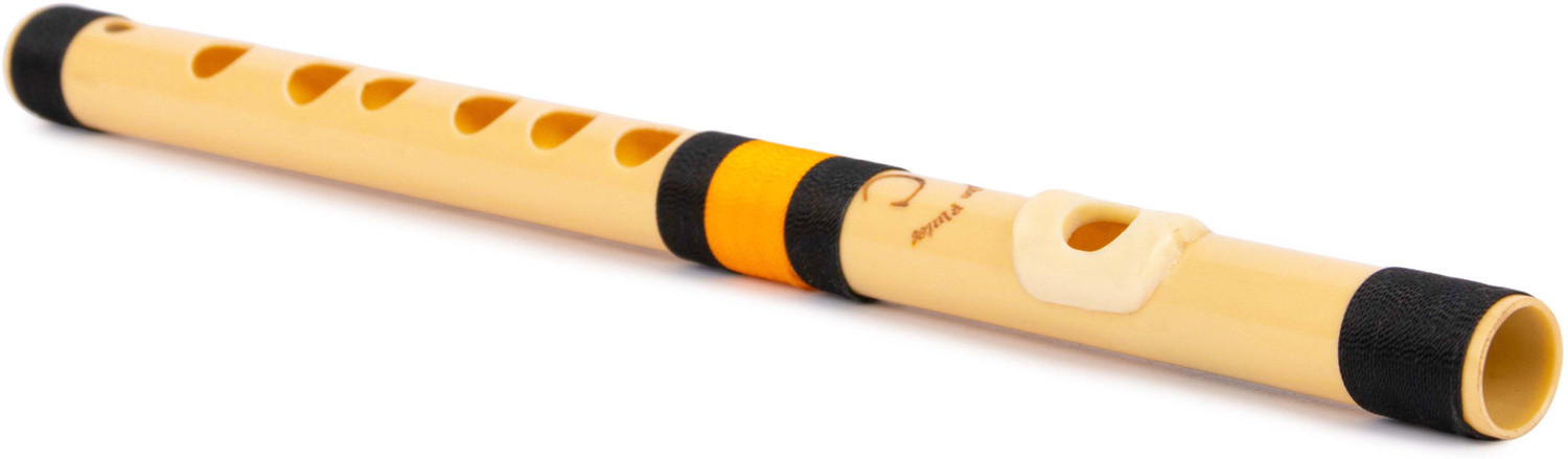 Image of Radhe Flutes PVC Fiber C Natural Bansuri Higher Octave RIGHT PVC Flute
