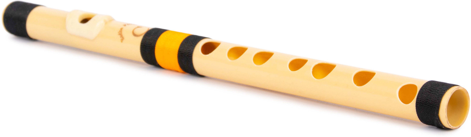 Image of Radhe Flutes PVC Fiber C Natural Bansuri Higher Octave RIGHT PVC Flute