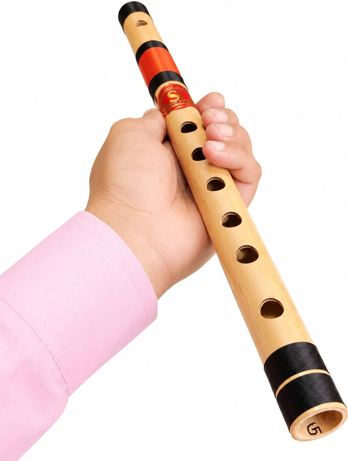 SHAHJI FLUTE 17 Inch Medium Bamboo Flute - Image 1