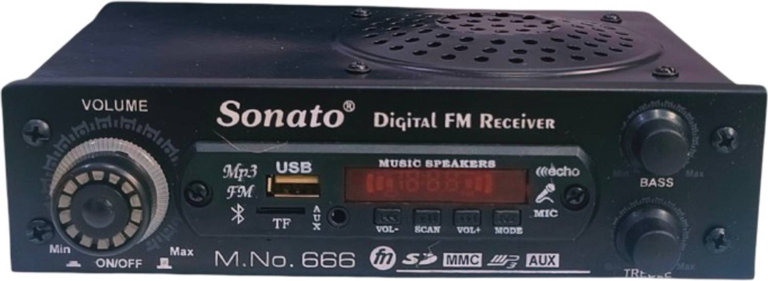 Sonato Magic Box USB Multimedia Player FM Radio