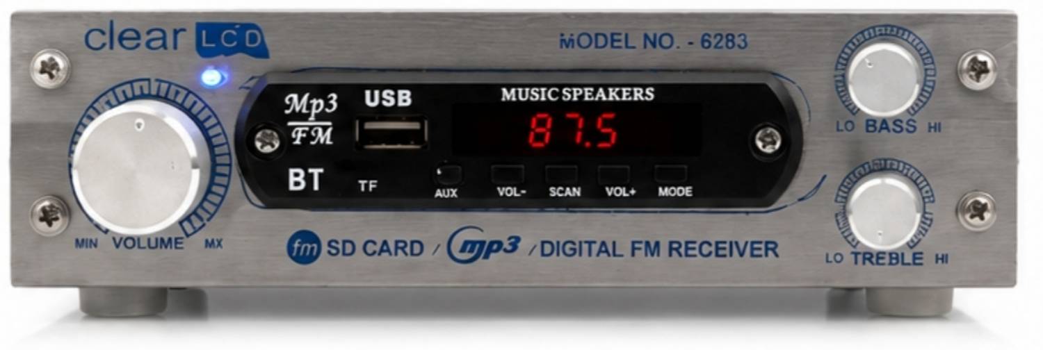 Fangtooth Multimedia Fm Music Bluetooth Speaker with Remote FM Radio