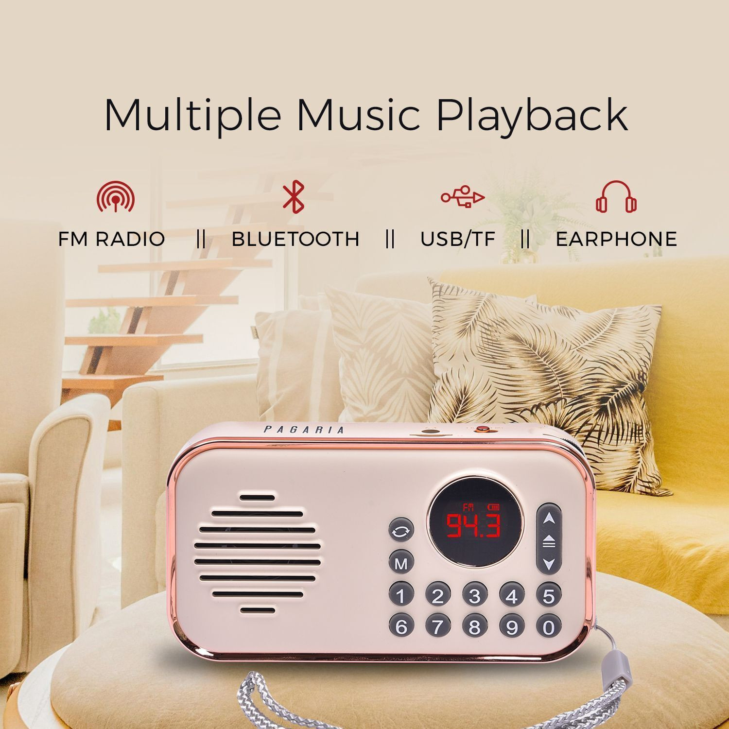 Image of PAGARIA WALKIE RADIO FM Radio
