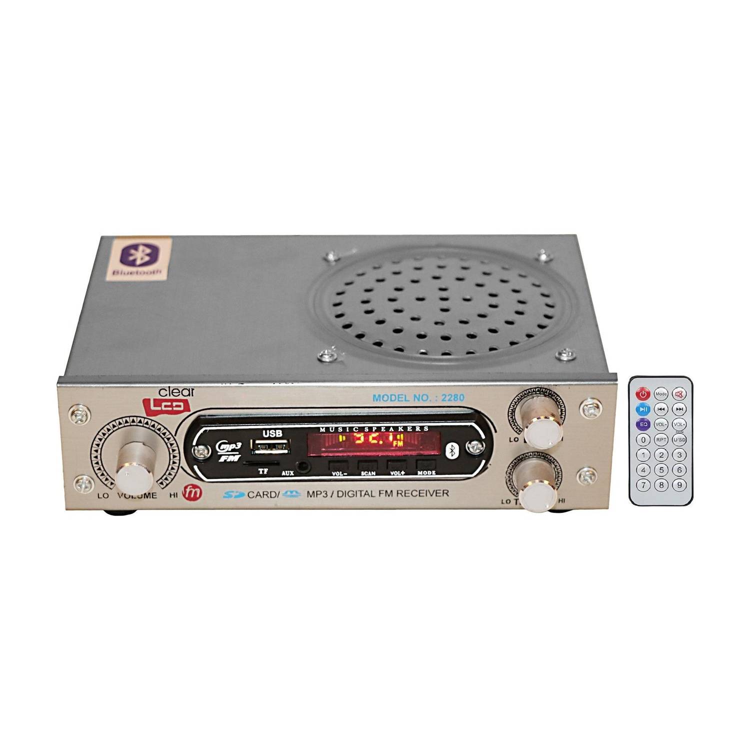 GALAXY IPL AC/DC Multimedia Speaker with Bluetooth, USB, SD Card, Aux FM Radio 100 W AV Power Amplifier