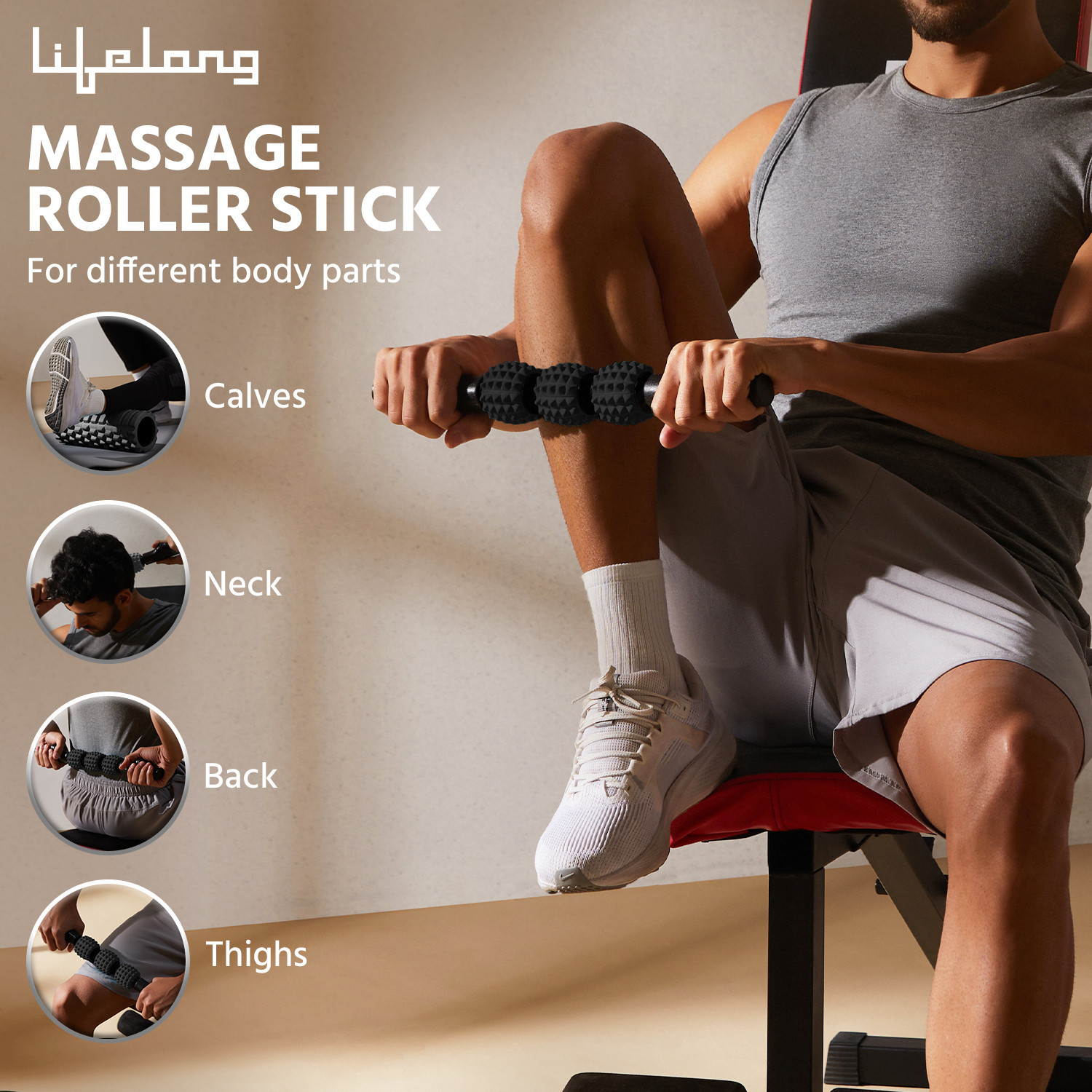 Image of Lifelong Standard Foam Roller