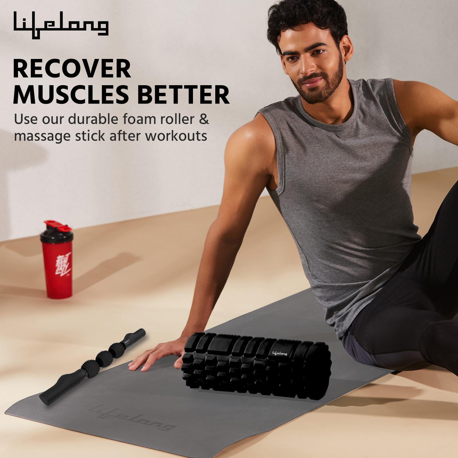 Image of Lifelong Standard Foam Roller