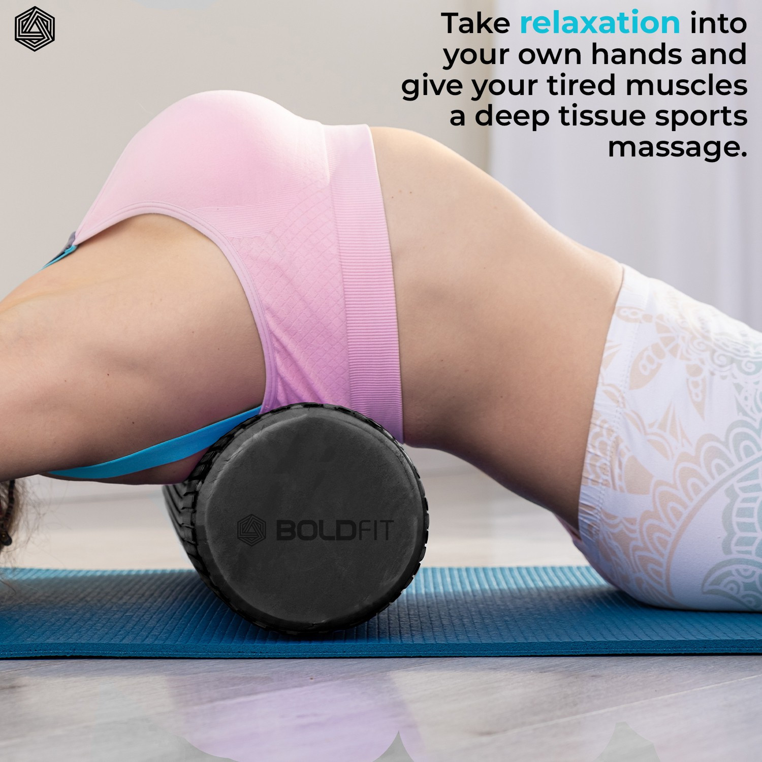 Image of BOLDFIT Standard Foam Roller