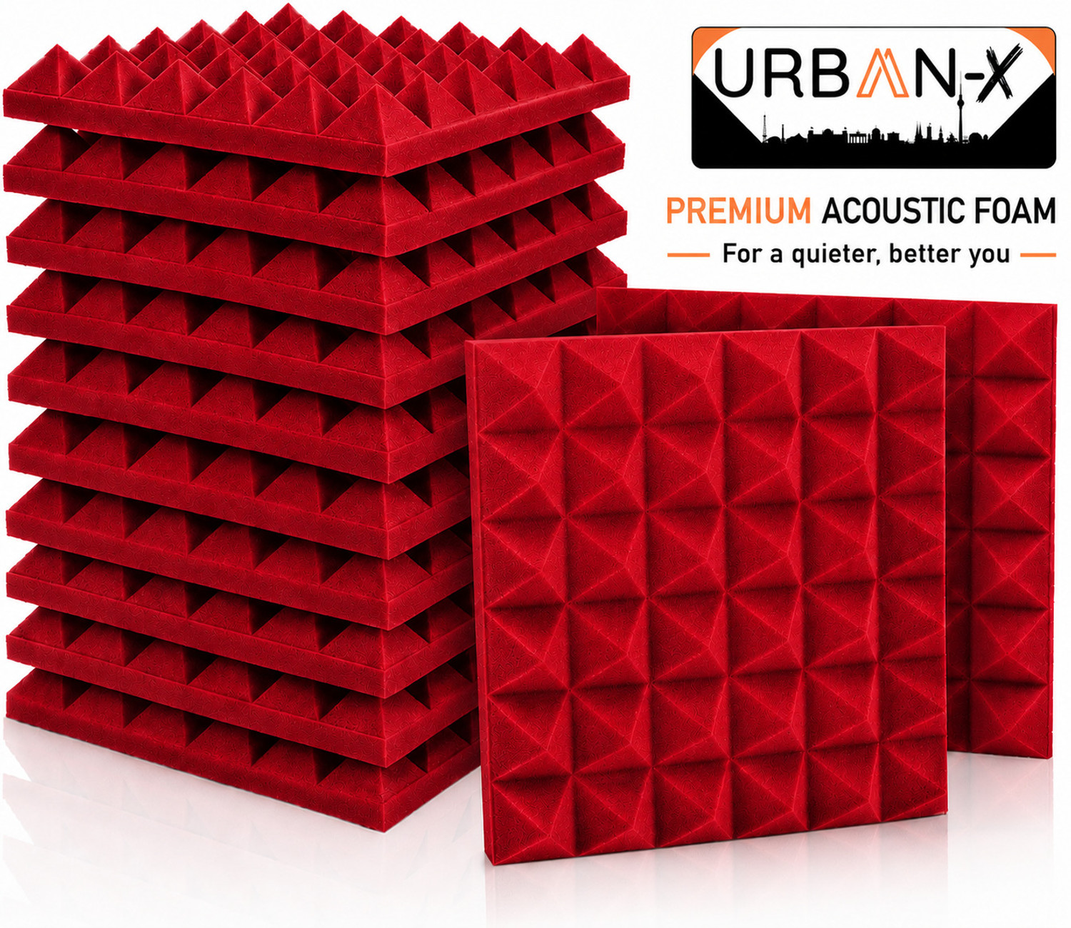 Image of URBAN X Foam Pyramid Wall