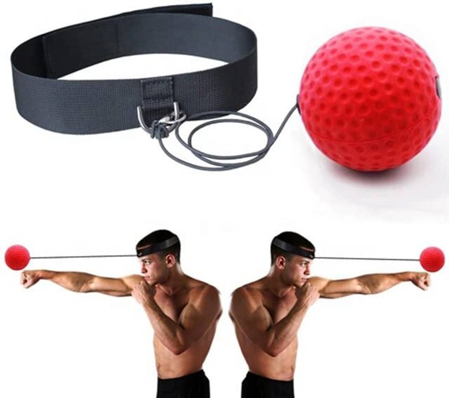 Kesig Boxing Reflex Ball with Focus Pad