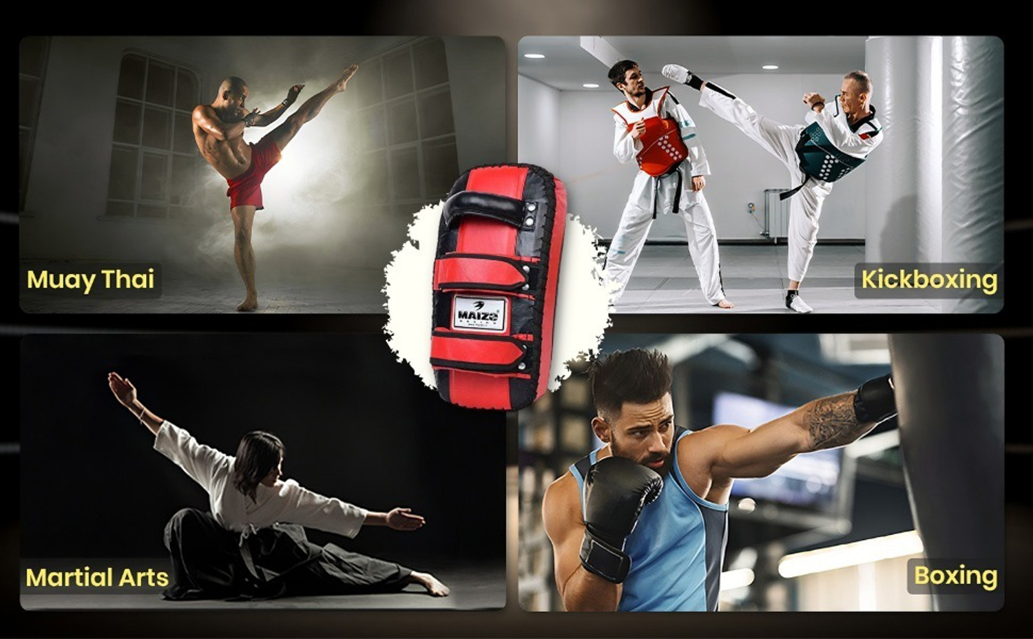 Image of MAIZO Thai Pad-Synthetic Leather Thai Pad