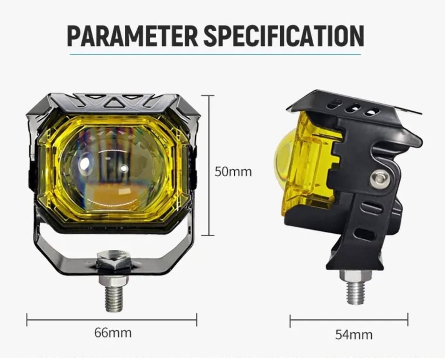 BIKEBLOOM LED Fog Lamp Unit Universal for Motorbikes and Scooty - Image 4