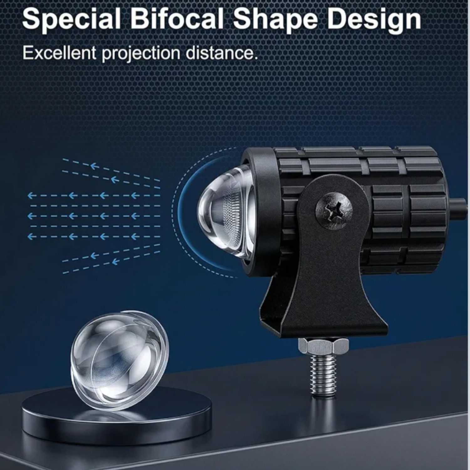 Image of Nivoxa LED Fog Lamp Unit for Datsun, Hyosung, Hyundai Universal For Car