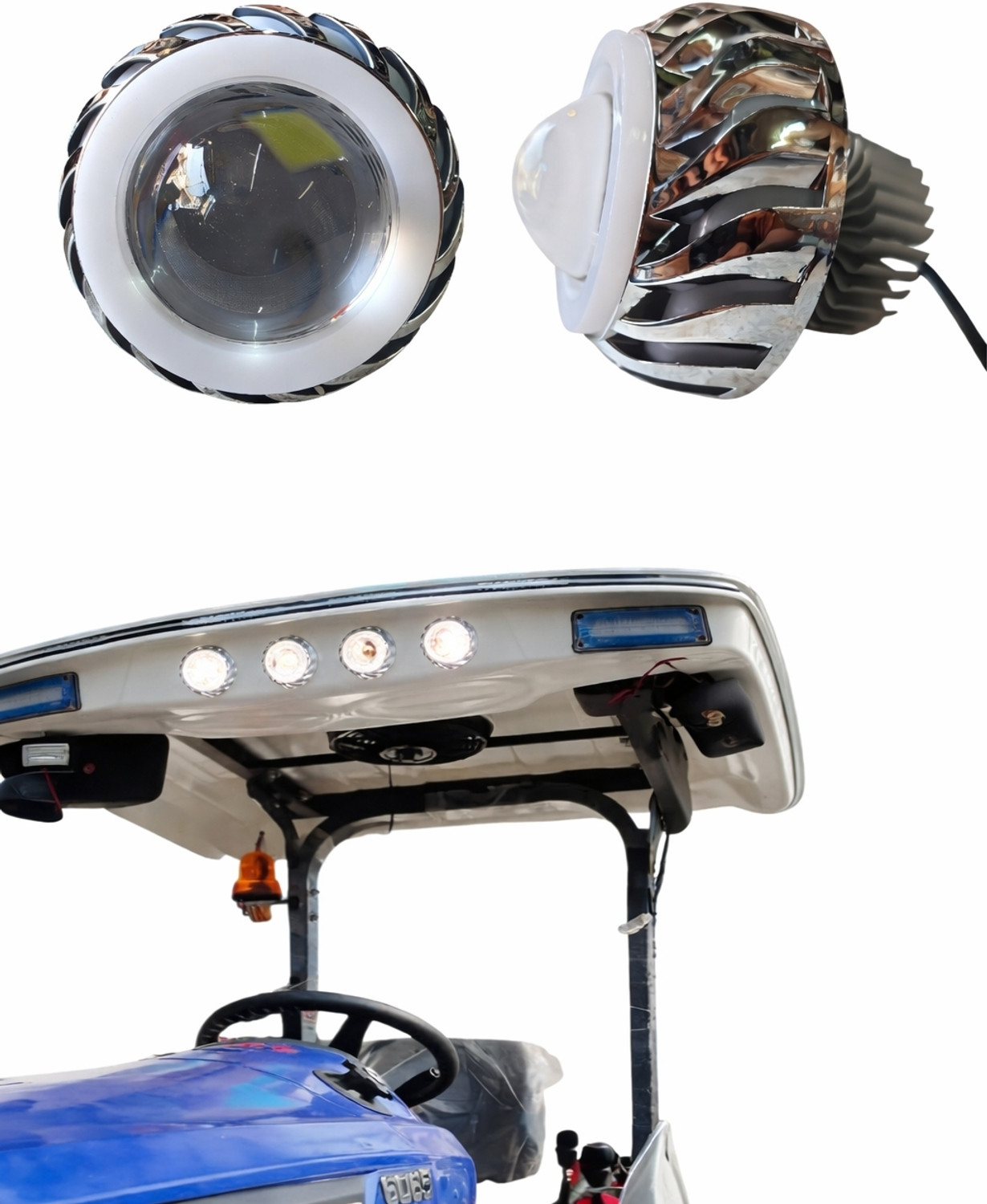 Image of BIKEBLOOM LED Fog Lamp Unit for Mahindra Universal For Car